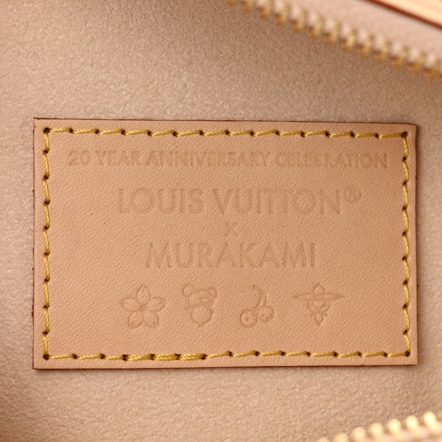 LV X TM Monogram Multicolor High Rise Bumbag White
