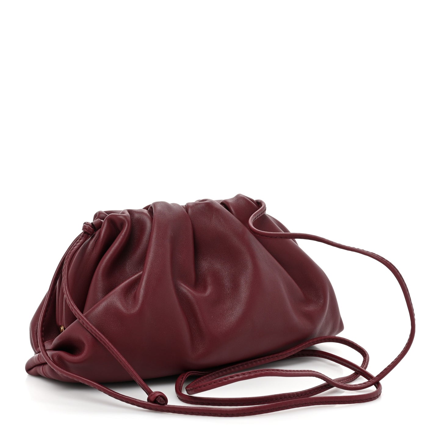 Butter Calfskin The Mini Pouch Bordeaux