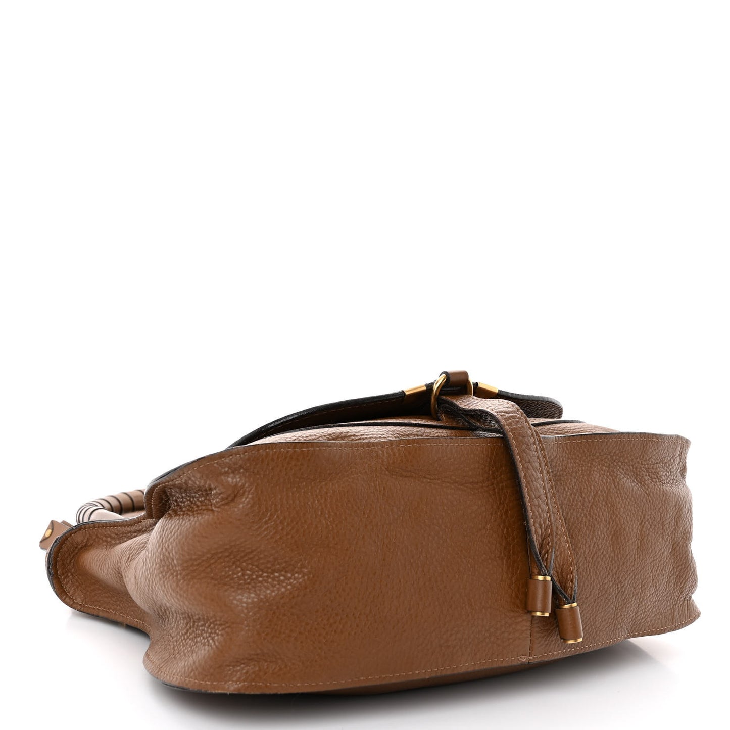 Calfskin Medium Marcie Satchel Tan