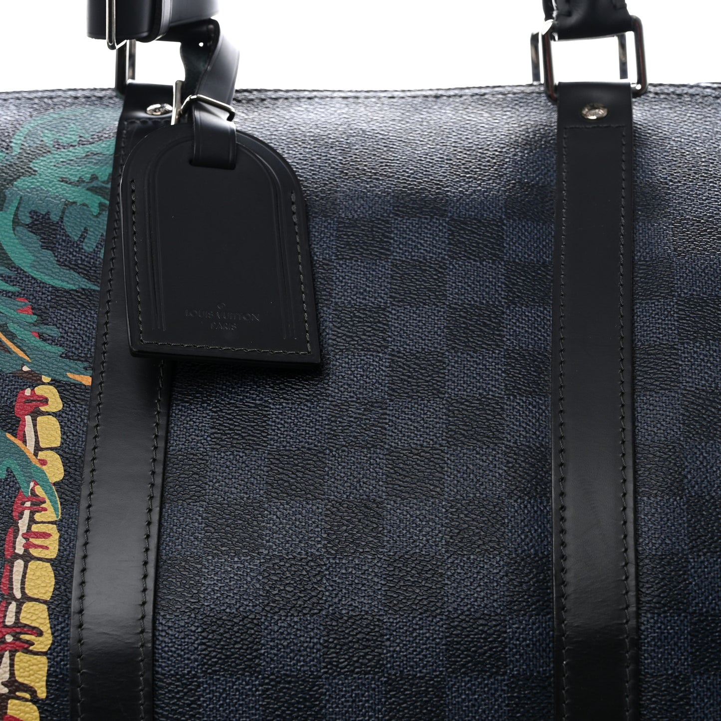 Damier Cobalt Jungle Keepall Bandouliere 55