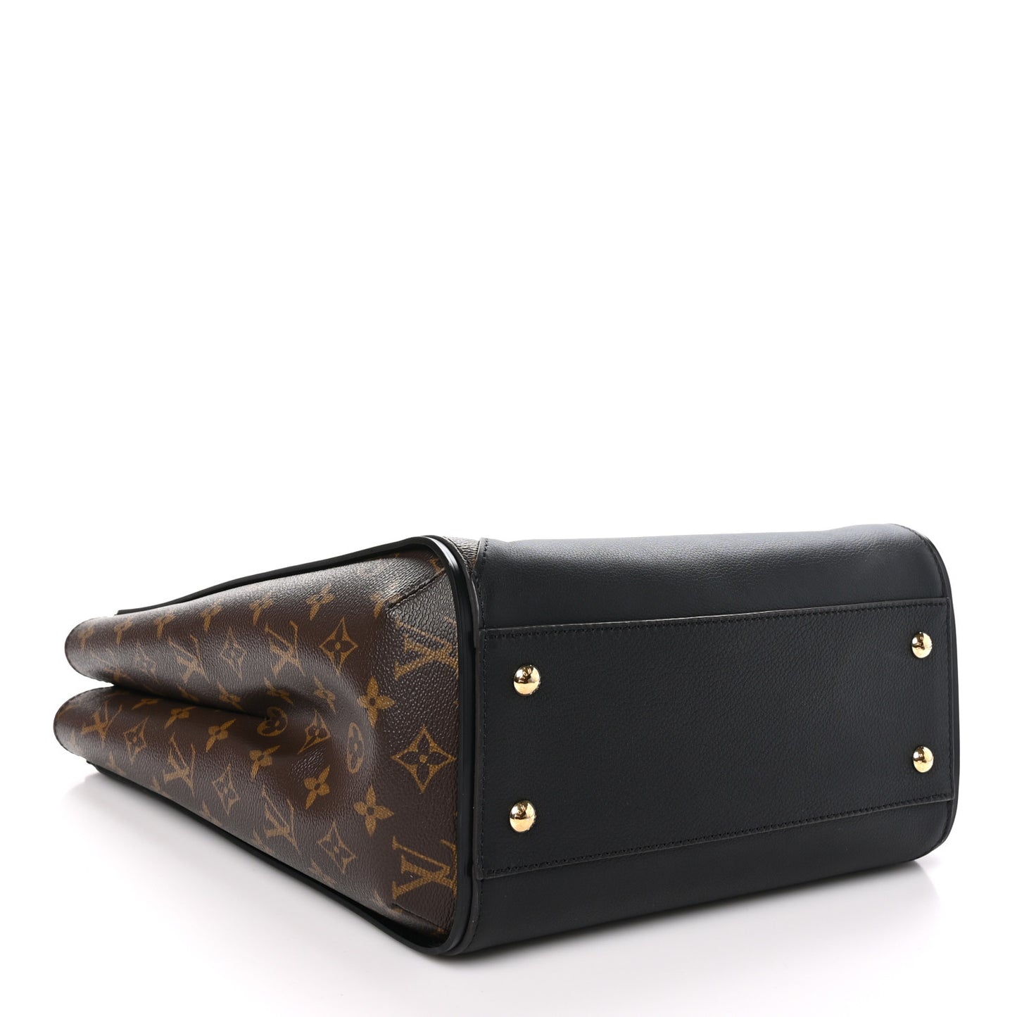 Calfskin Monogram Kimono Tote Black