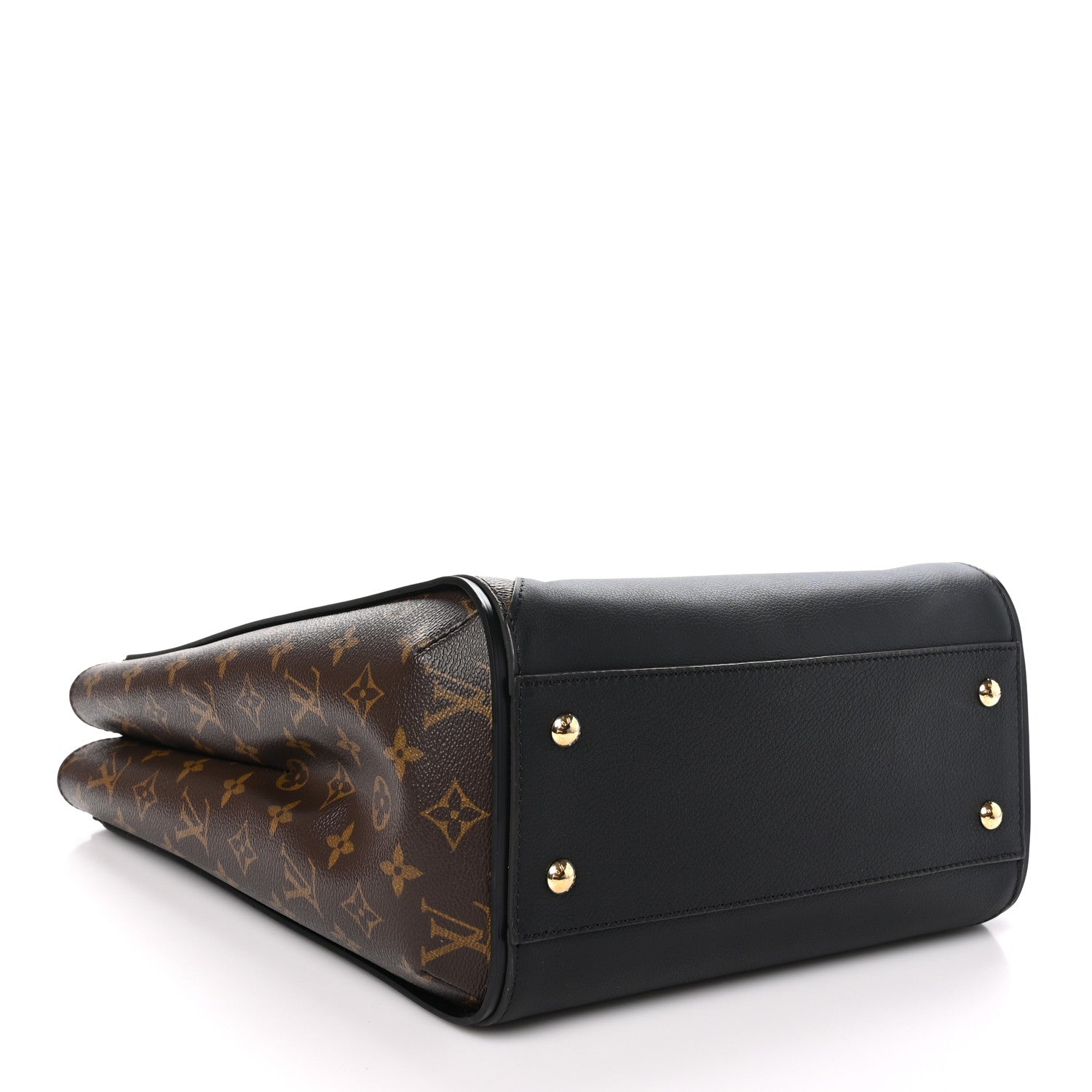 Louis Vuitton Calfskin Monogram Kimono Tote Black 5 of 10