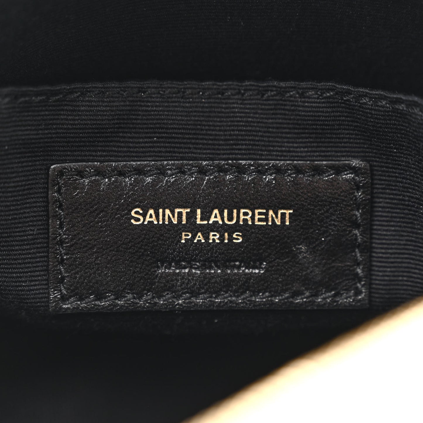 Calfskin Matelasse Monogram Lou Belt Bag Ivory