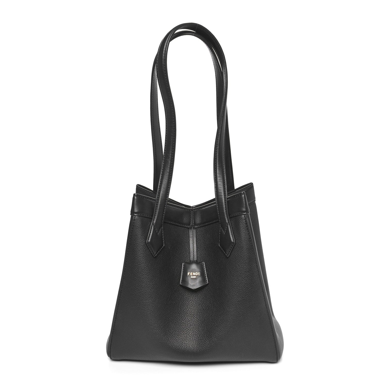 Fendi Vitello Cher Grace Medium Fendi Origami Black 1 of 9
