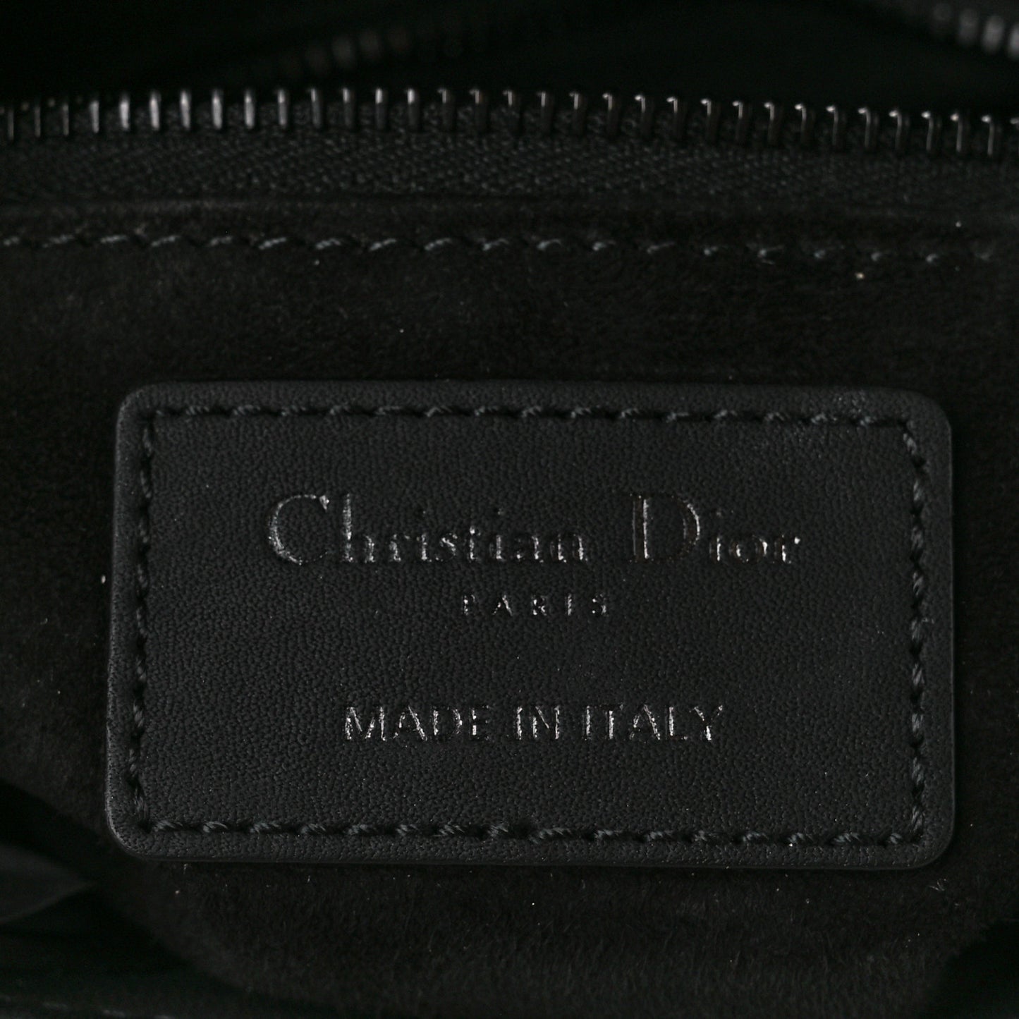 Ultra Matte Calfskin Cannage Small My ABCDior Lady Dior Black