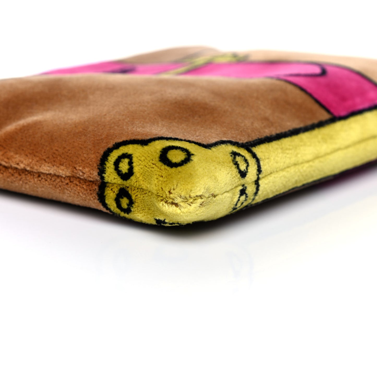 Velvet Cahier Chain Shoulder Bag Cammello