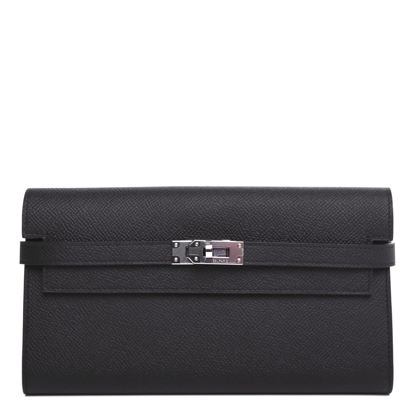 Epsom Kelly Longue Wallet Black