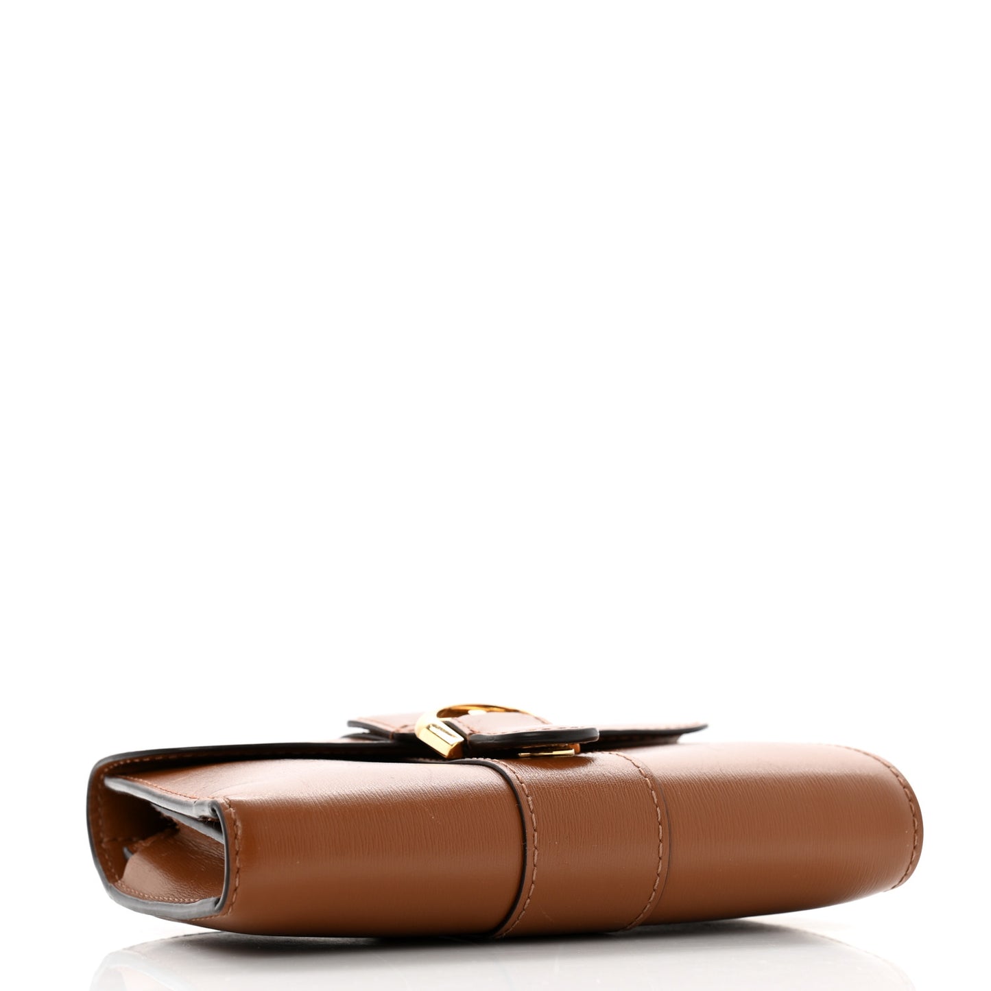 Calfskin Brillant Compact Wallet Vegetal