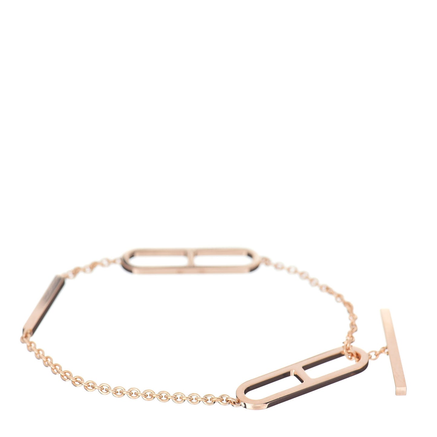 18K Rose Gold PM Ever Chaine D'Ancre Bracelet SH