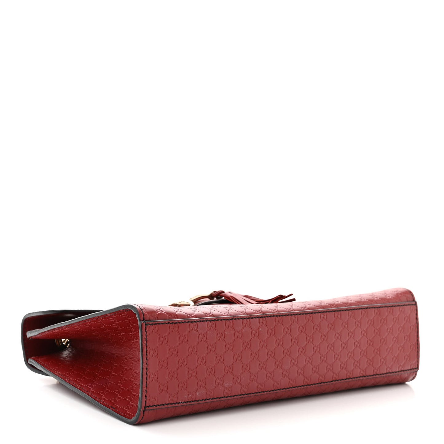 Microguccissima Medium Emily Chain Shoulder Bag Red