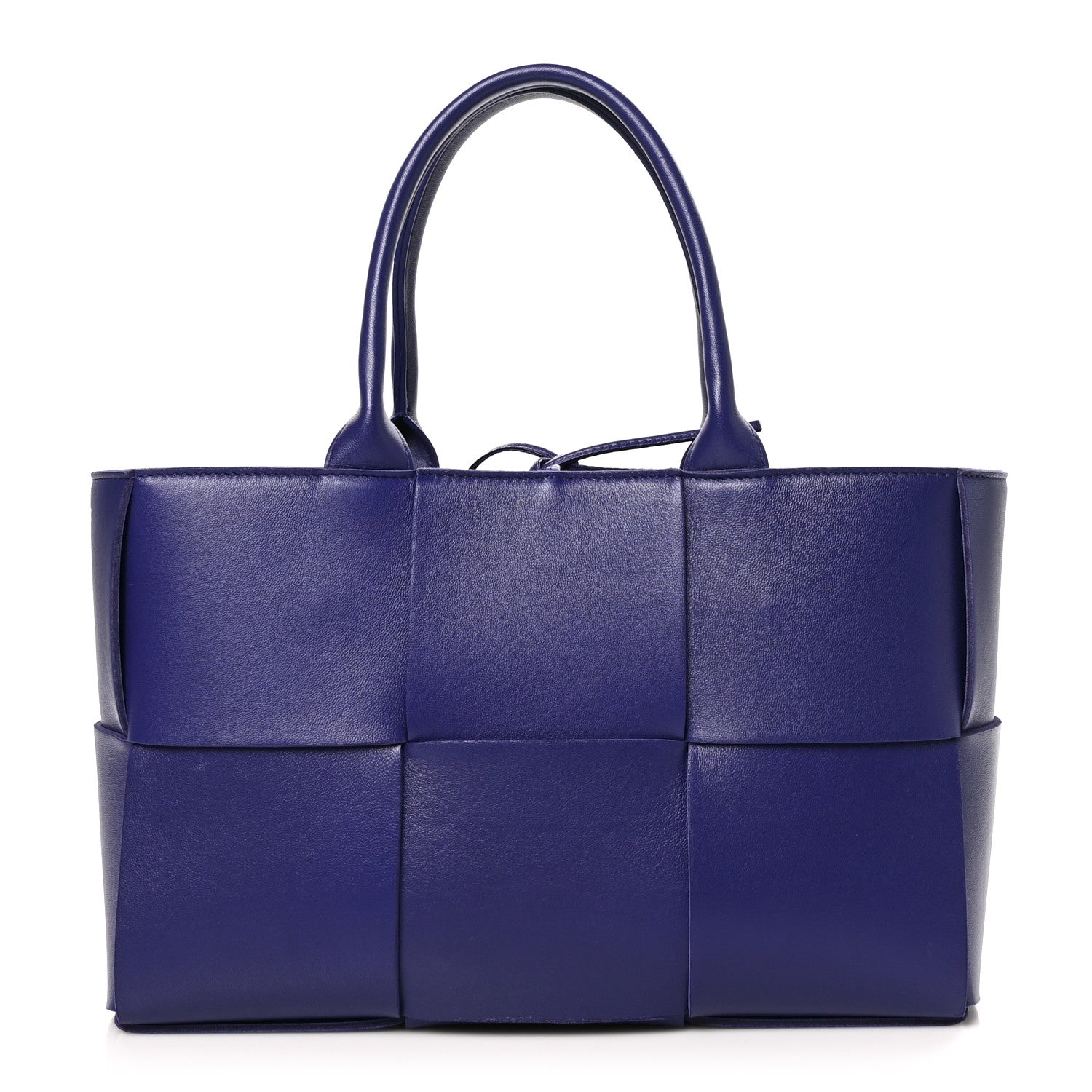 Bottega Veneta Smooth Calfskin Intrecciato Small Arco Tote Unicorn 1 of 10