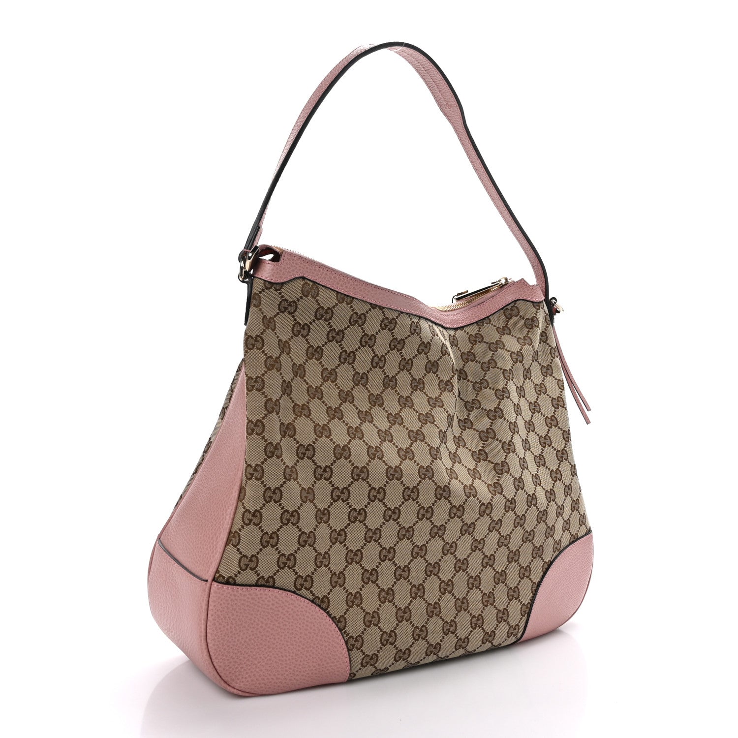 Gucci GG Monogram Large Margaux Hobo Beige Soft Pink 3 of 10