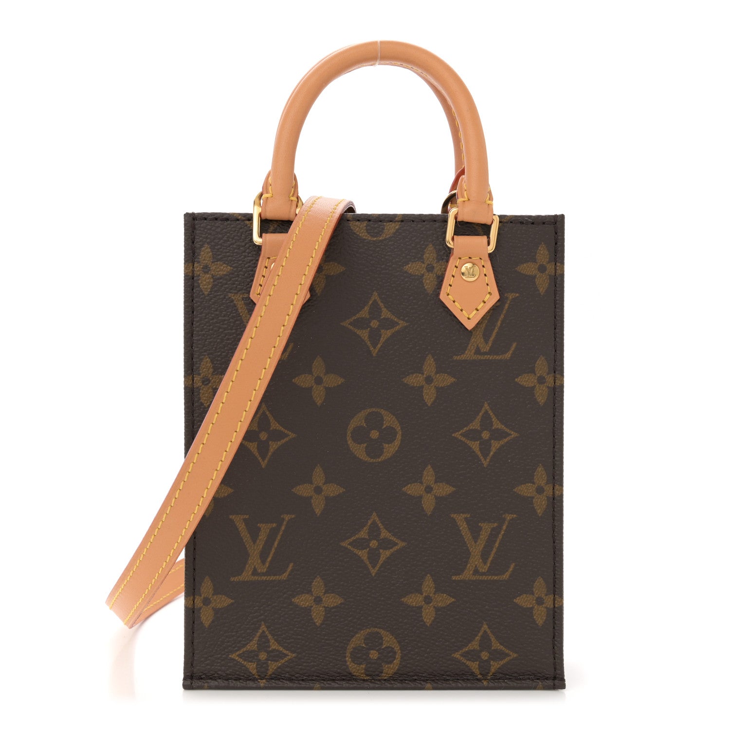 Louis Vuitton Monogram Petit Sac Plat 1 of 9