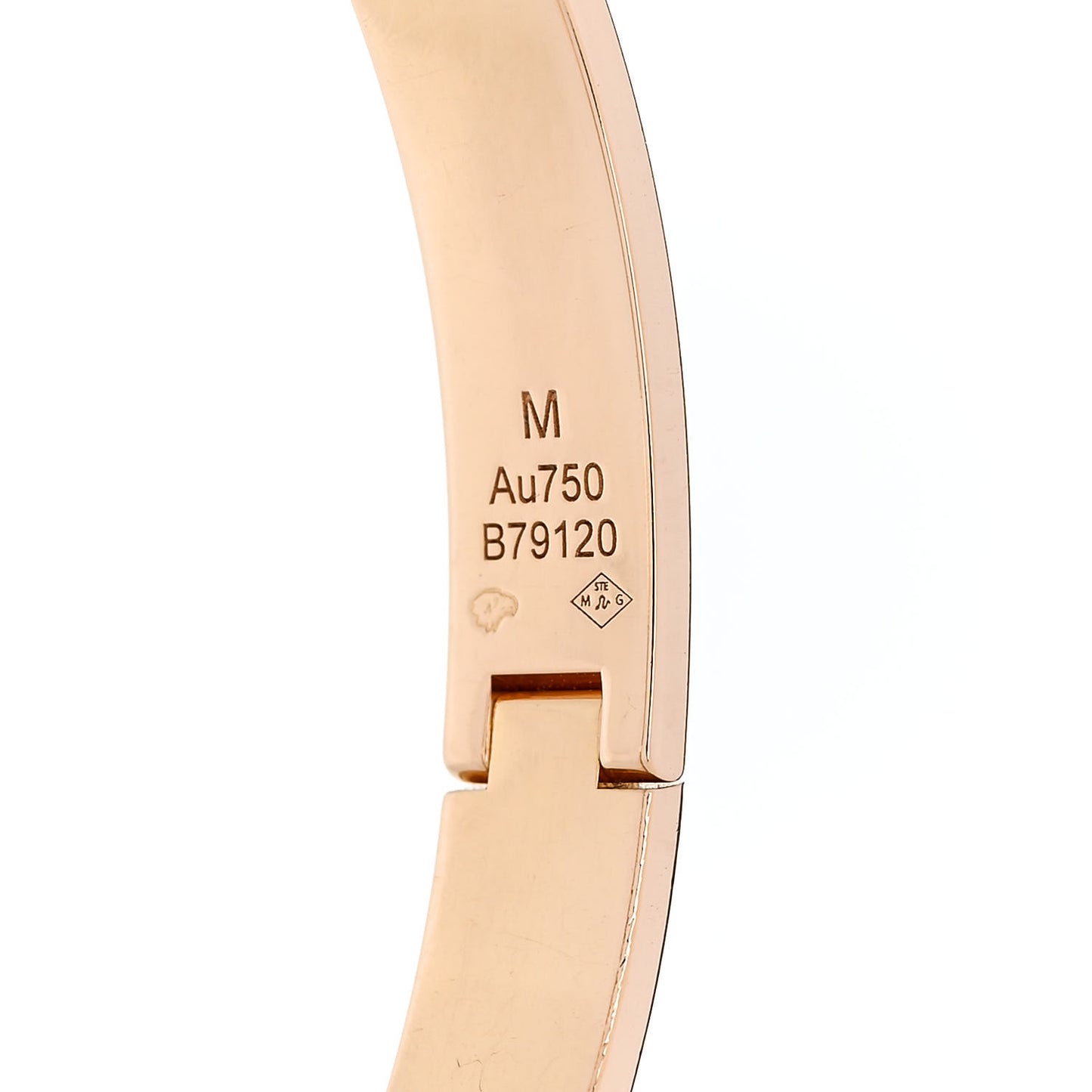 18K Rose Gold Diamond Move Noa Bangle Bracelet M