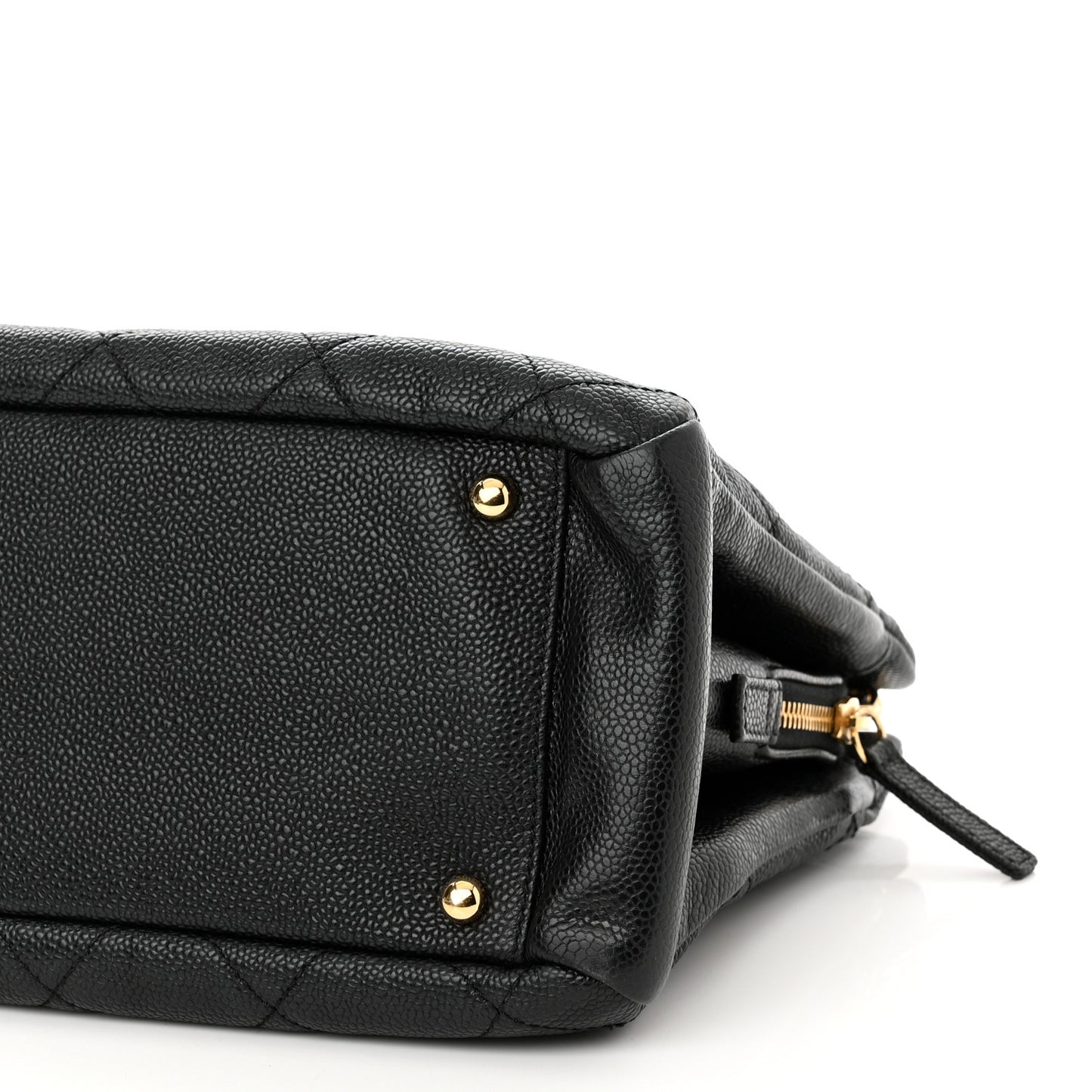 Caviar Quilted CC Timeless Soft Tote Black