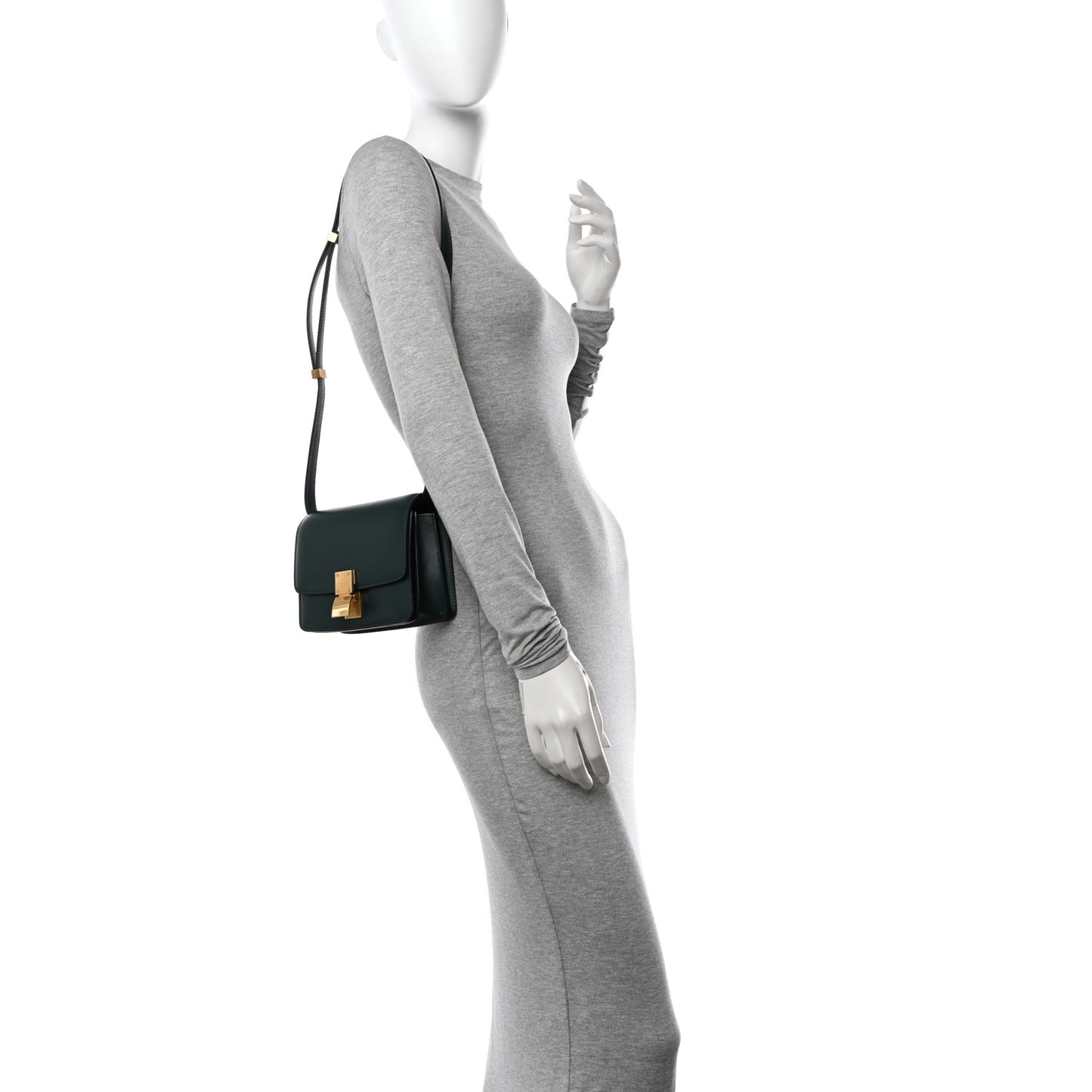 Box Calfskin Small Classic Box Flap Bag Amazone