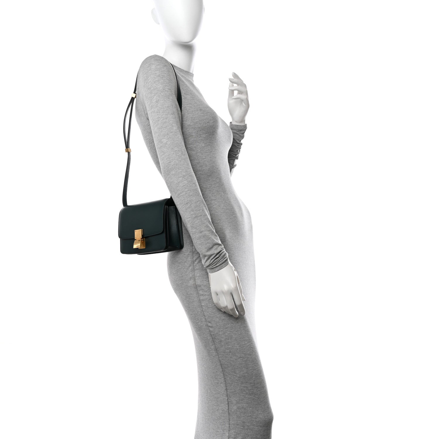 Celine Box Calfskin Small Classic Box Flap Bag Amazone 2 of 13