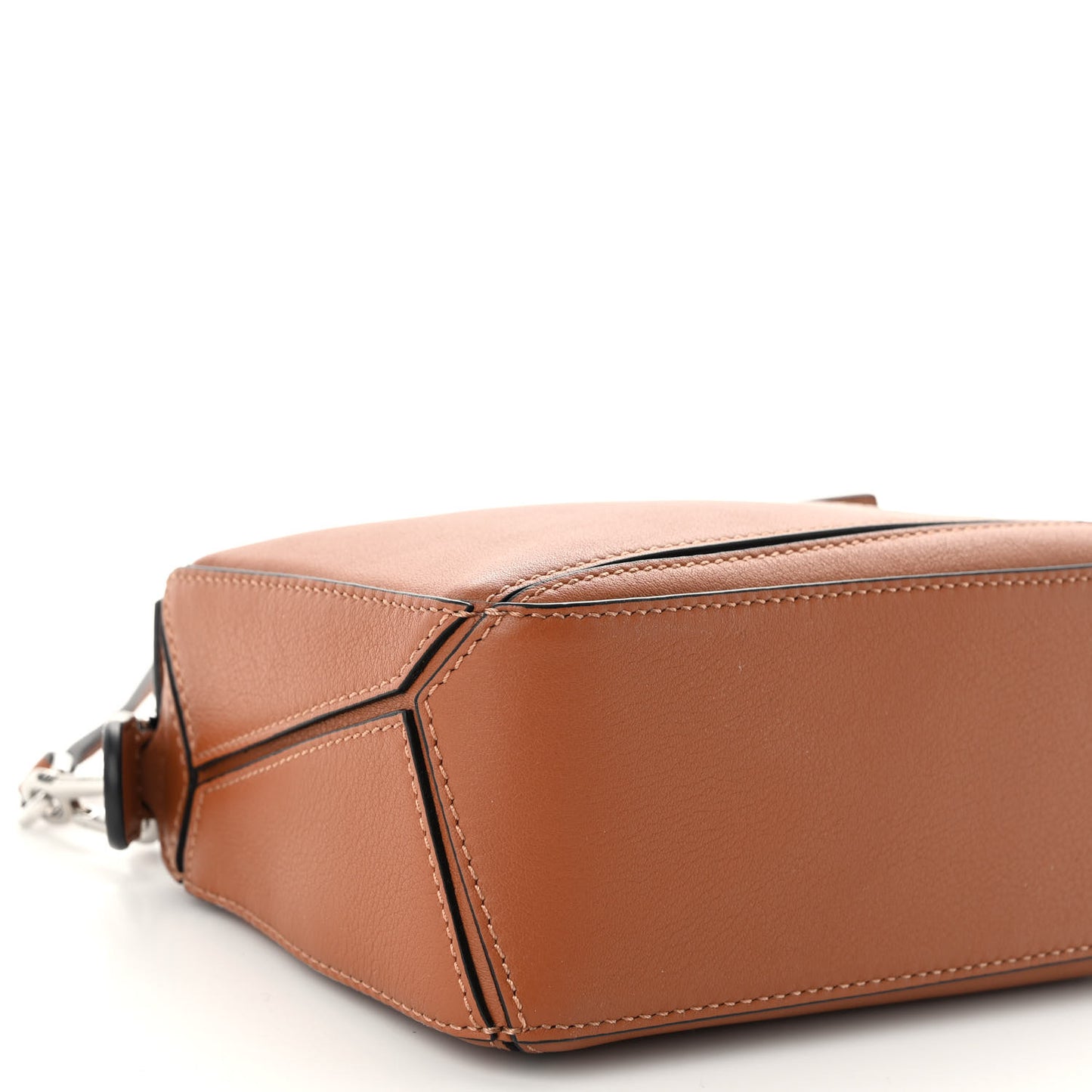Calfskin Mini Puzzle Bag Tan