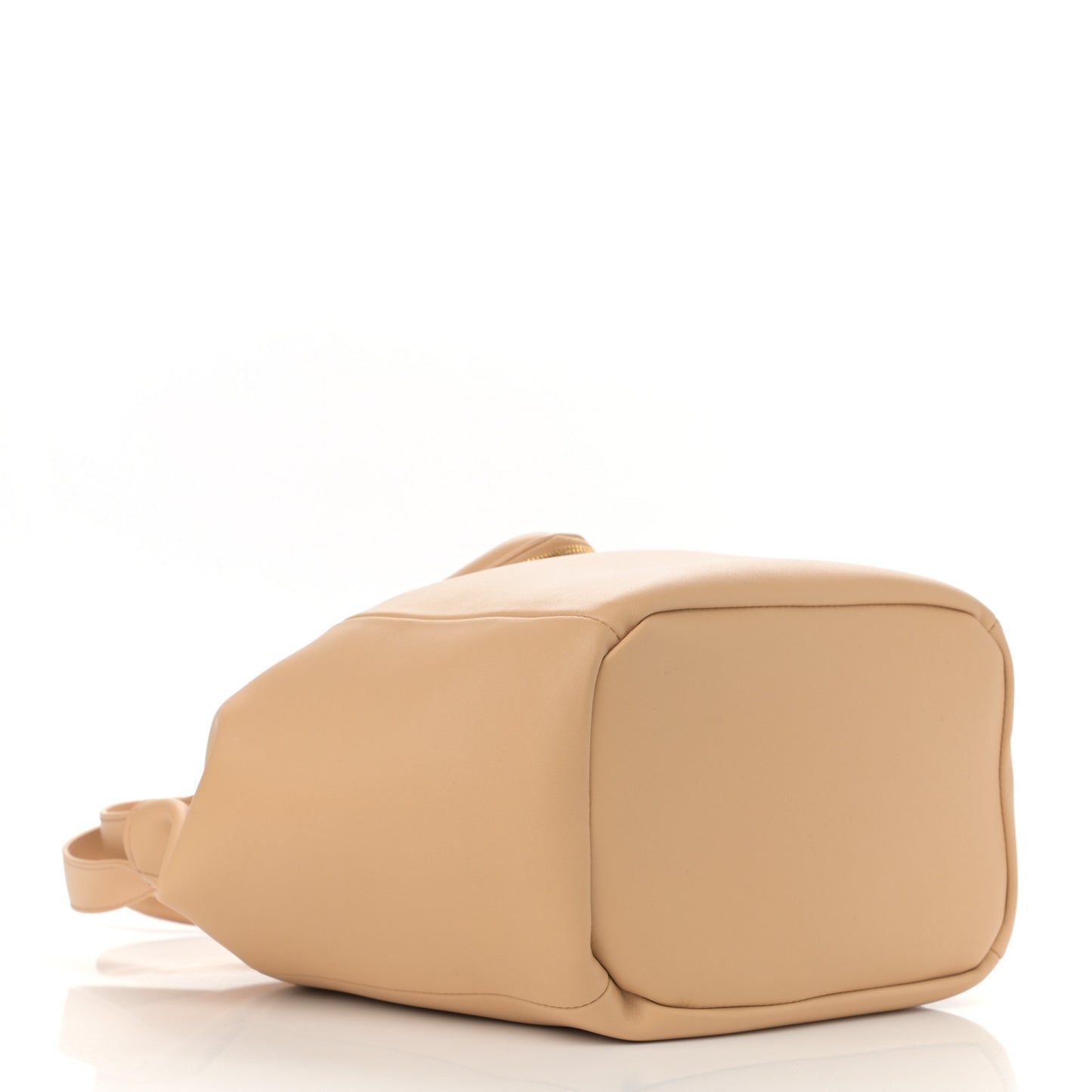 Calfskin Small Beak Tote Almond