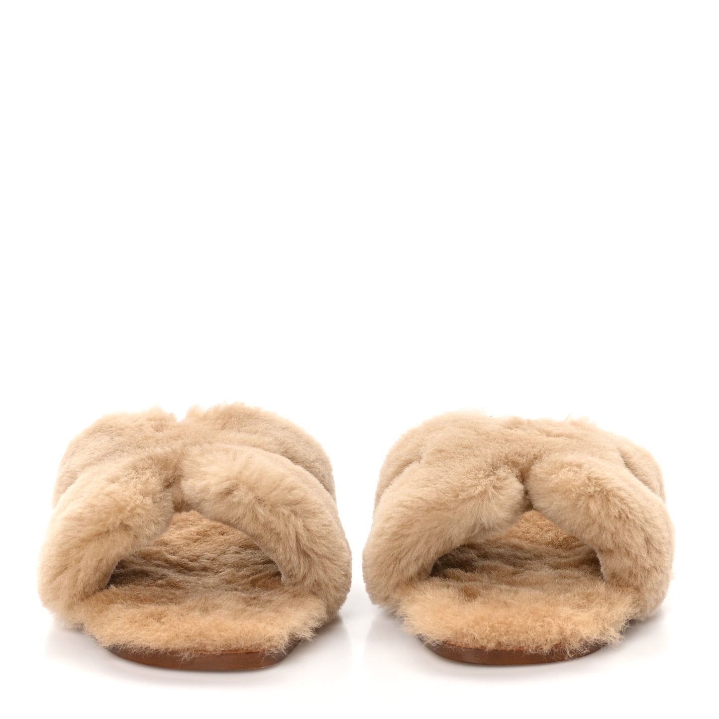 Woolskin Oran Sandals 41.5 Beige Argile