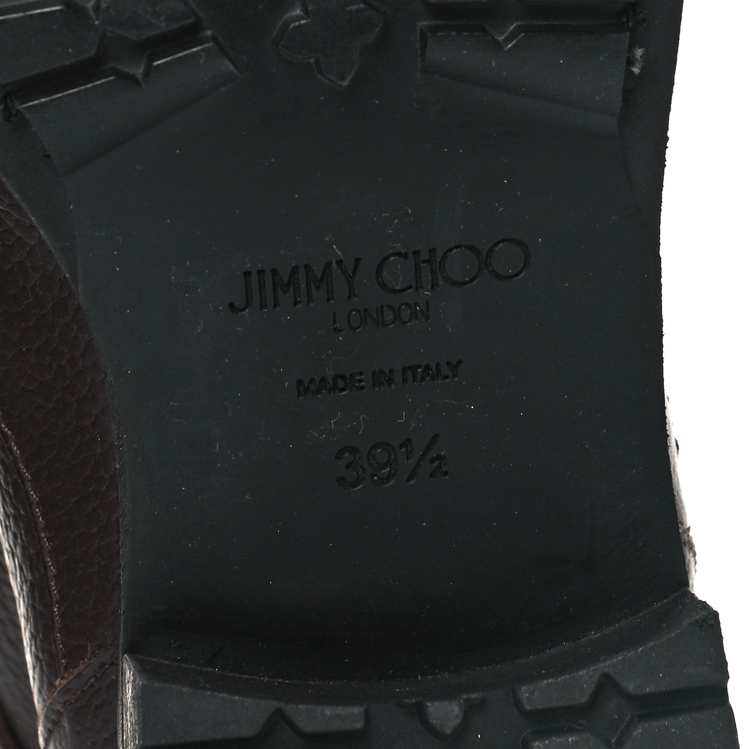 Jimmy Choo Calfskin Durum Boots 39.5 Brown 6 of 6