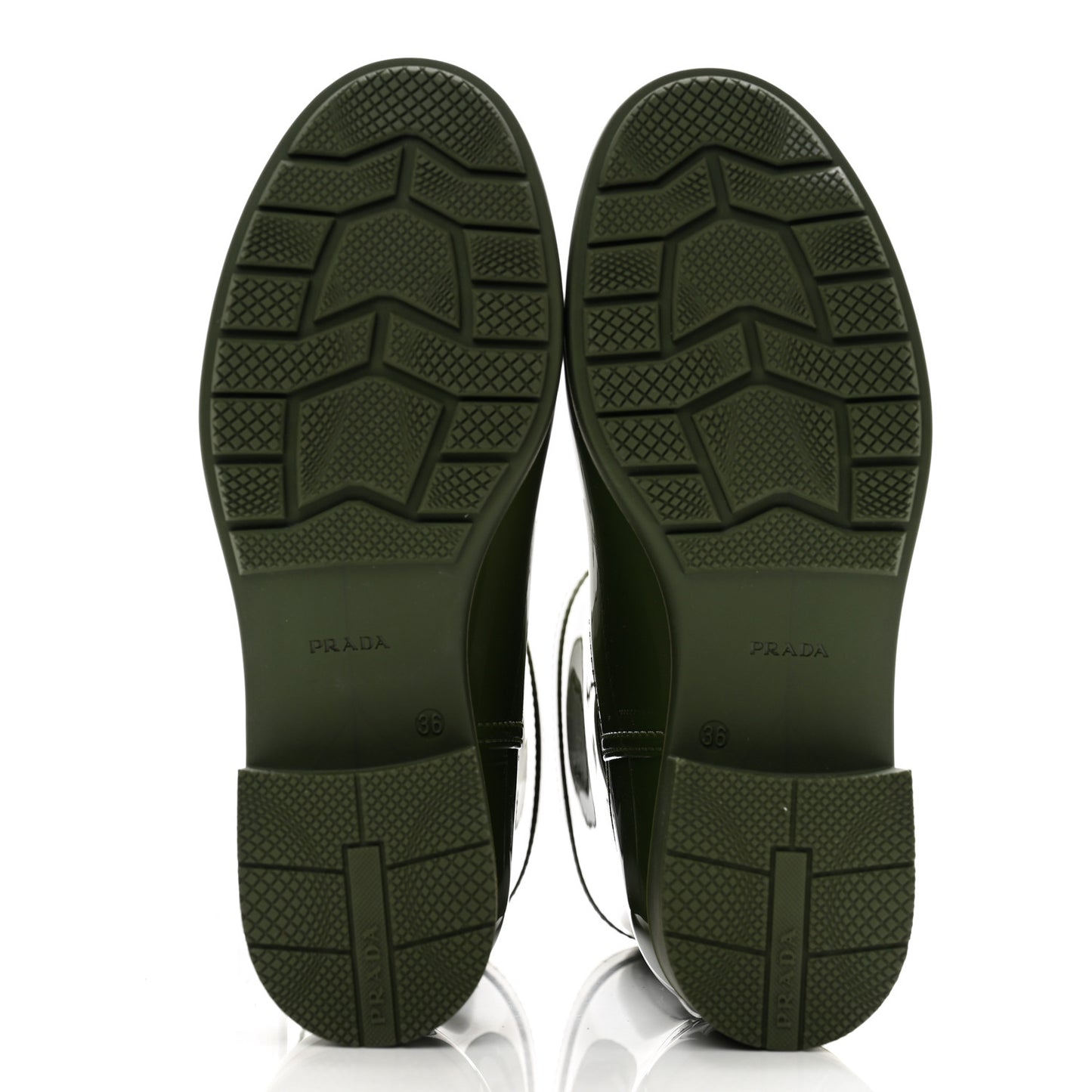 Sport Rubber Metal Triangle Logo Ankle Rain Boots 36 Olivia