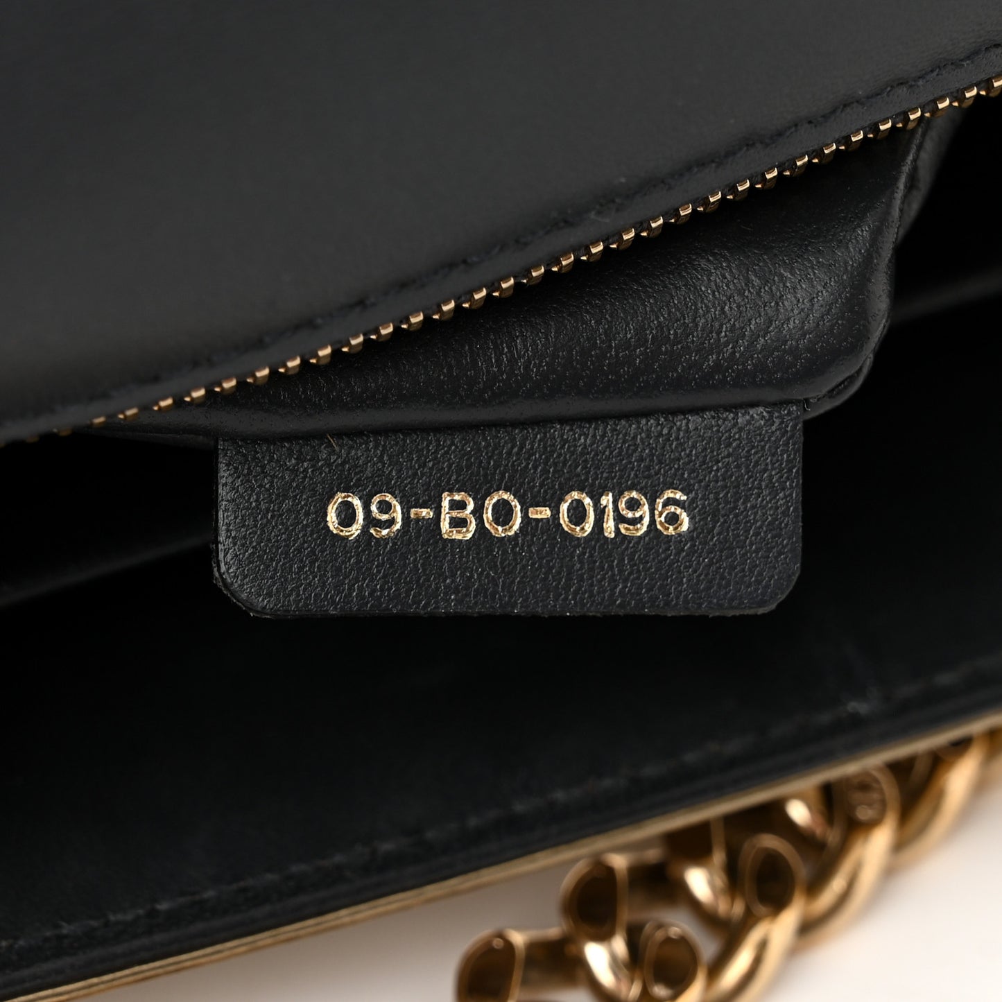 Metallic Patent Micro-Cannage Medium Diorama Flap Bag Gold