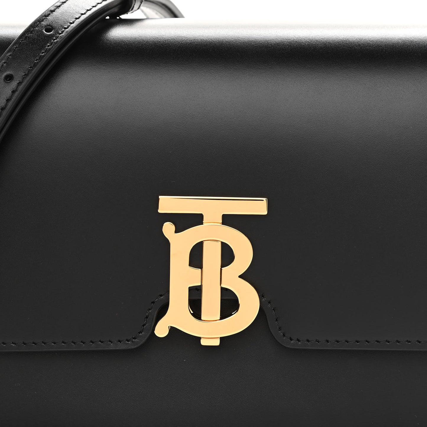 Calfskin Small TB Bag Black