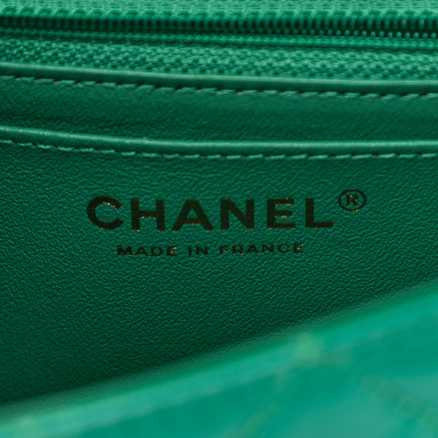 Aged Calfskin Quilted 2.55 Reissue Mini Flap Green