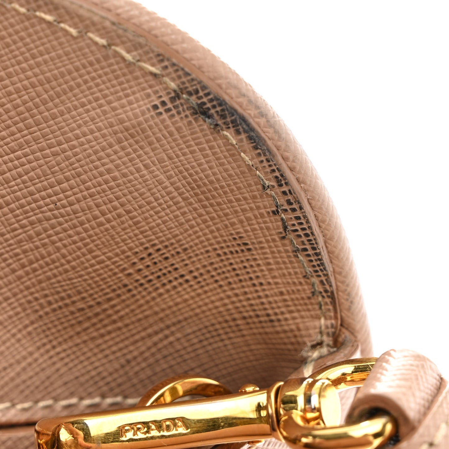 Saffiano Lux Medium Open Promenade Tote Cammeo