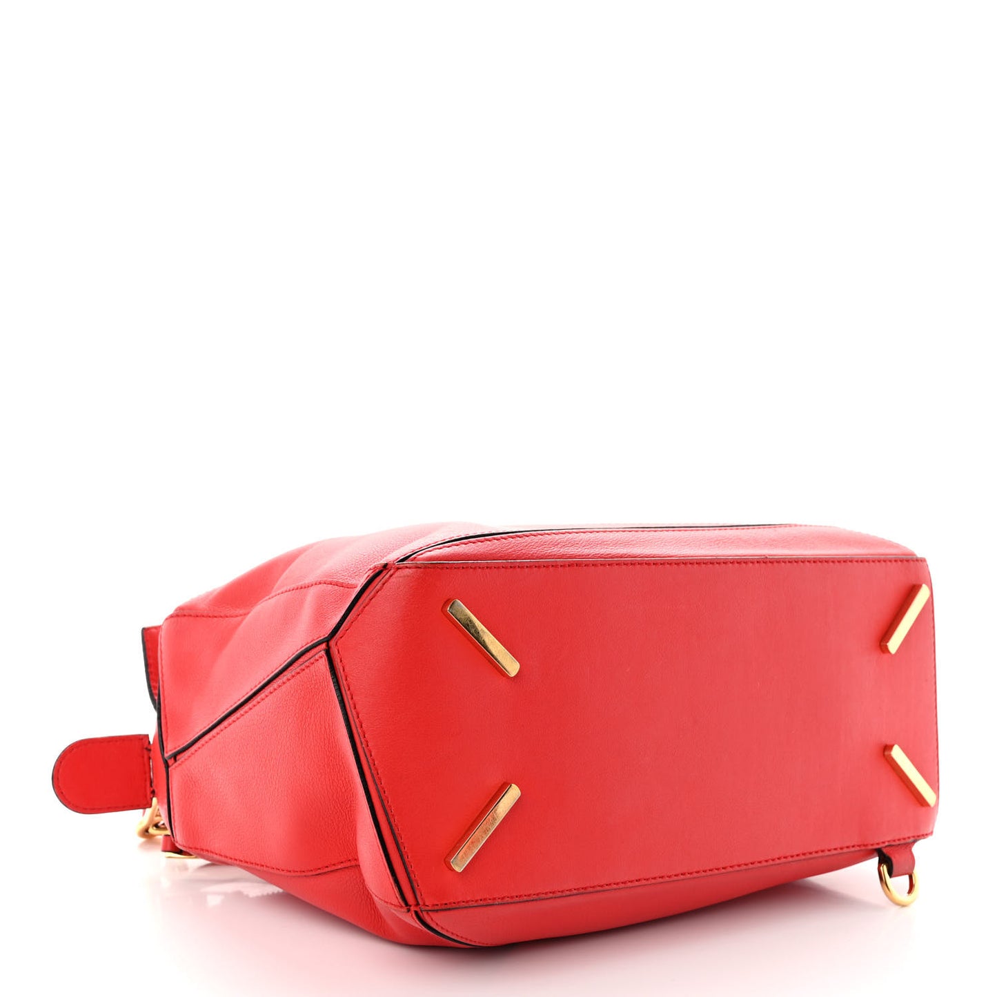 Calfskin Medium Puzzle Bag Scarlet