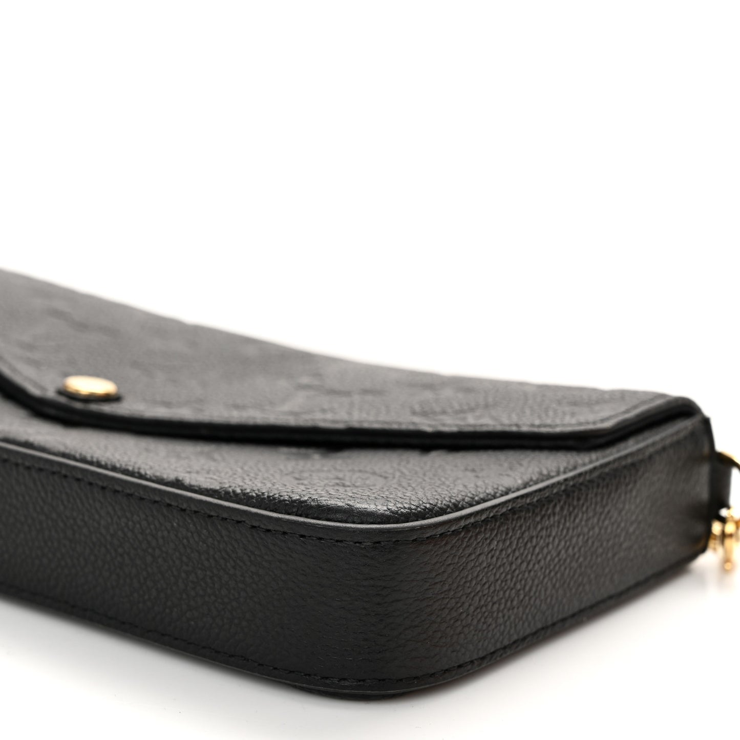Empreinte Pochette Felicie Chain Wallet Black