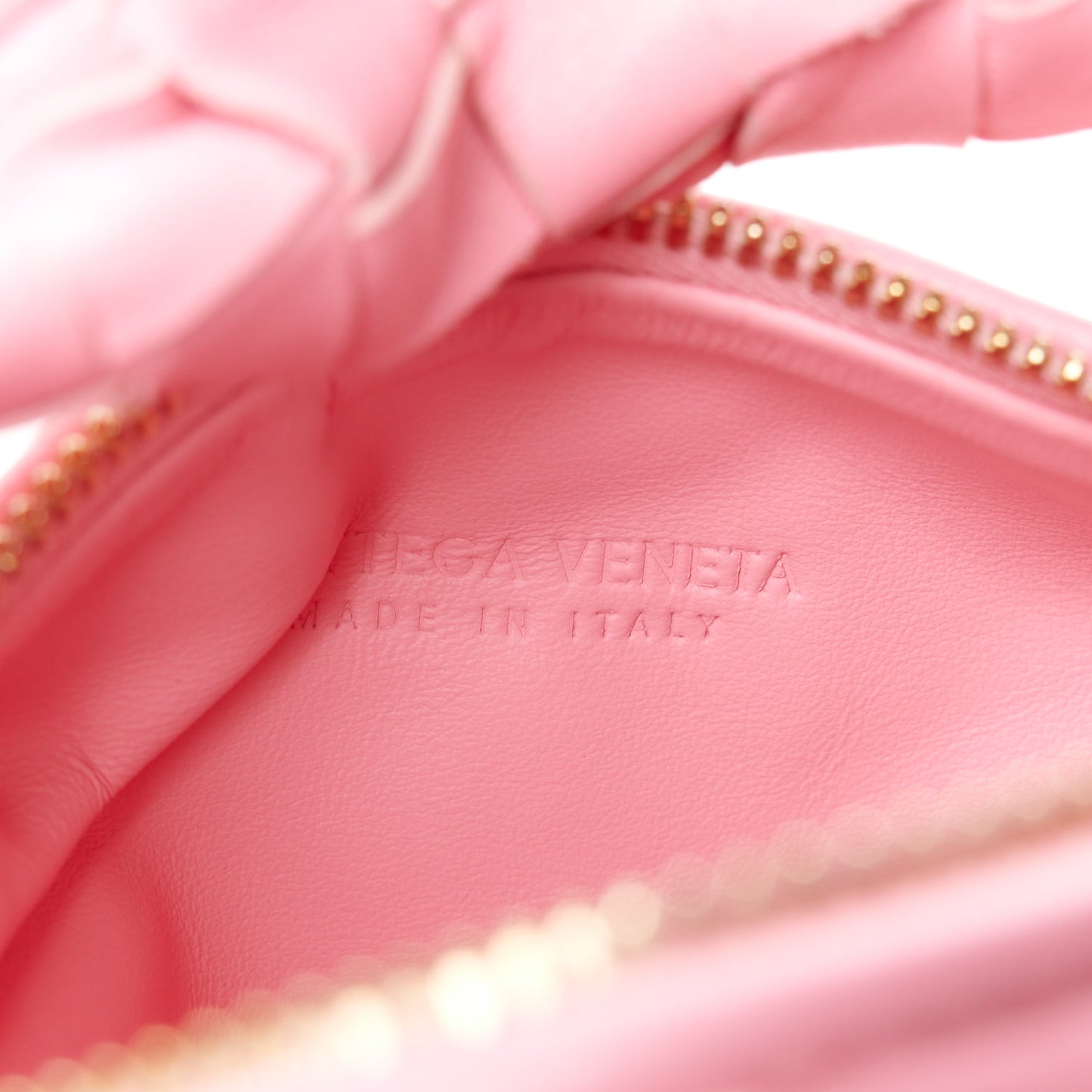 Nappa Intrecciato Mini Jodie Ribbon