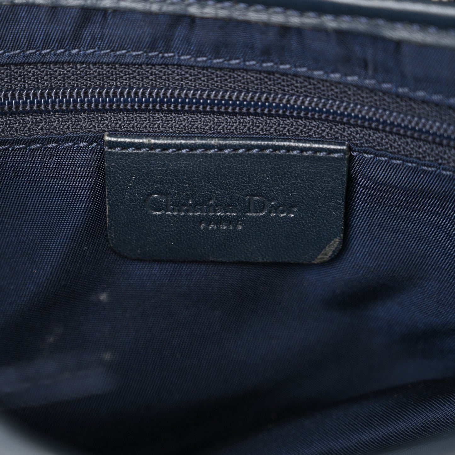 Monogram Saddle Bag Blue
