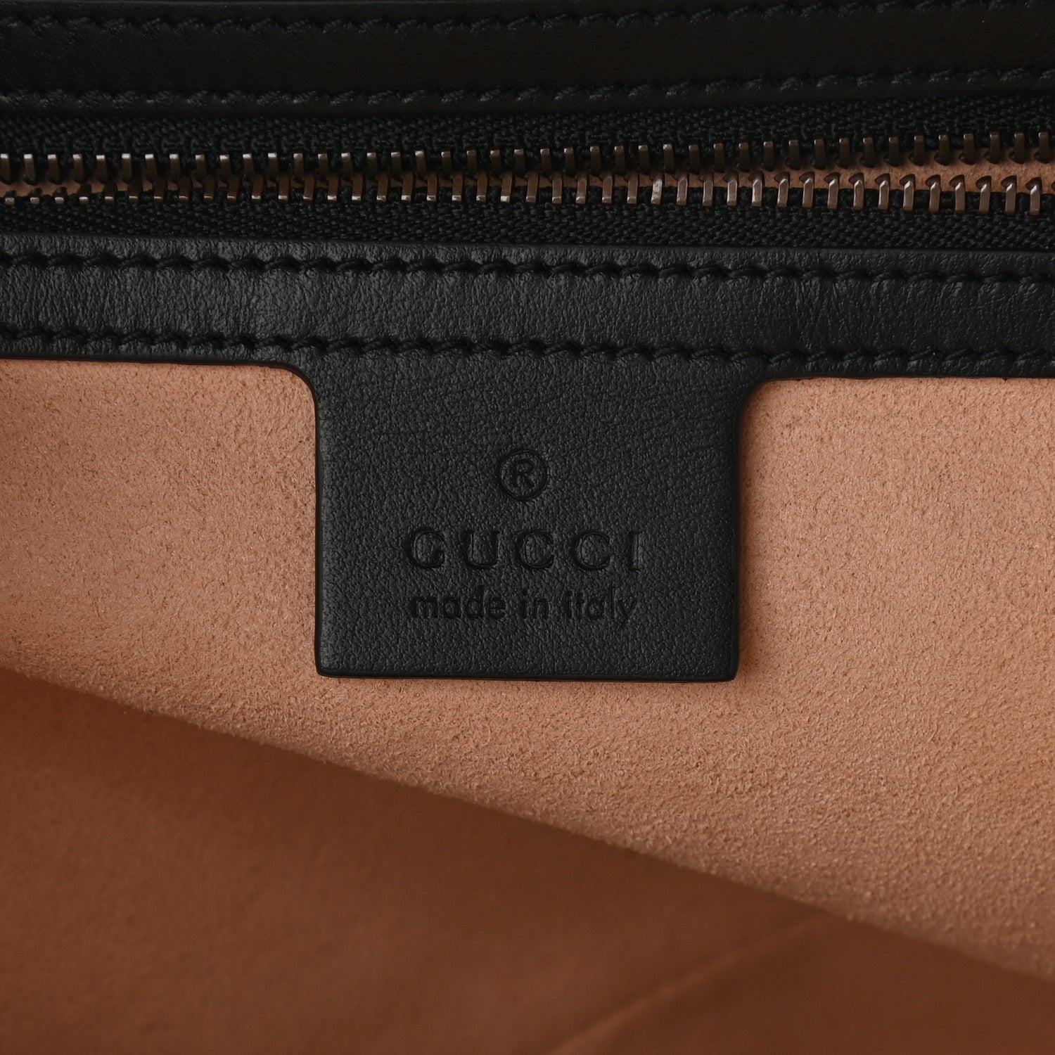 Gucci Calfskin Matelasse Sylvie Web Small GG Marmont Top Handle Shoulder Bag Black 6 of 10
