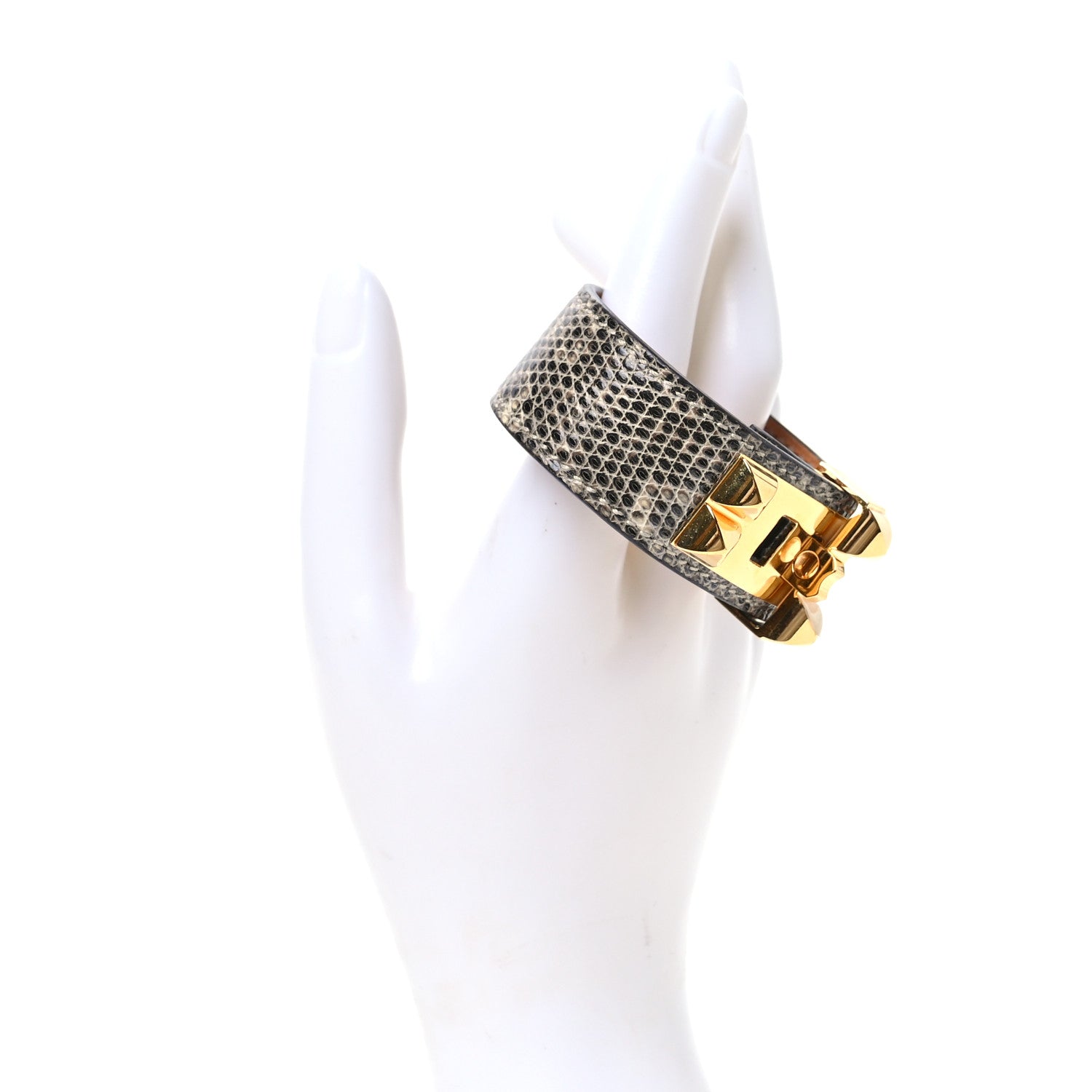 Hermes Lizard Collier de Chien CDC 24 Bracelet T2 Ombre 2 of 5