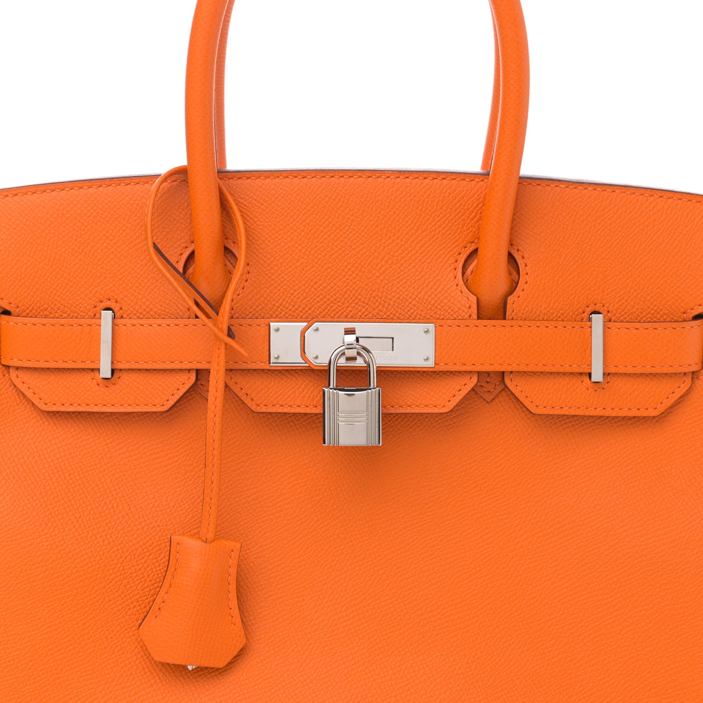 Epsom Birkin 30 Orange