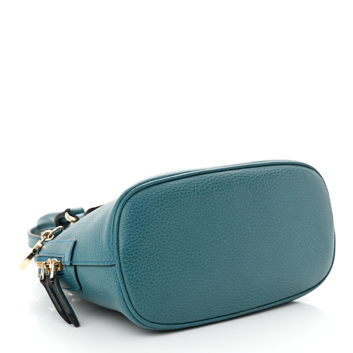 Dollar Calfskin Small GG Charm Dome Bag Cobalt