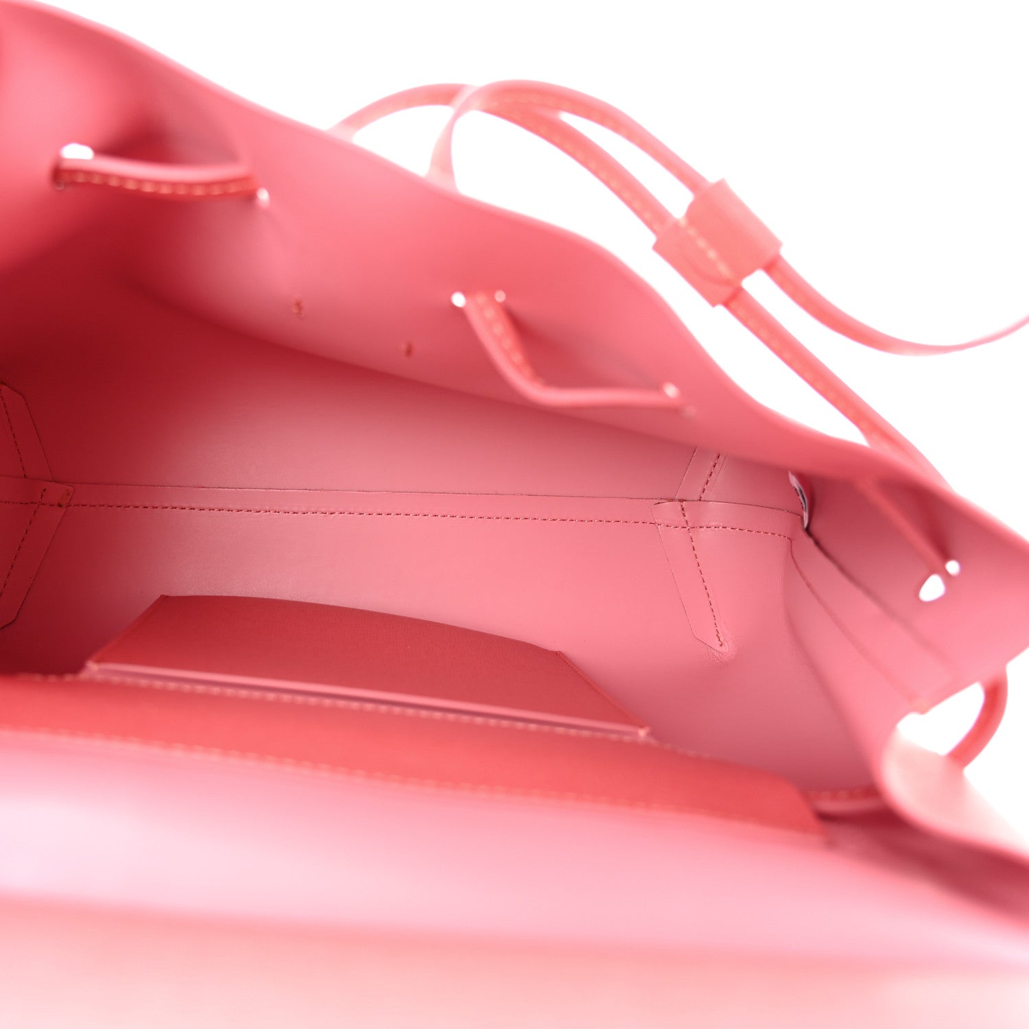 Mansur Gavriel Saffiano Mini Lady Bag Blush 5 of 11