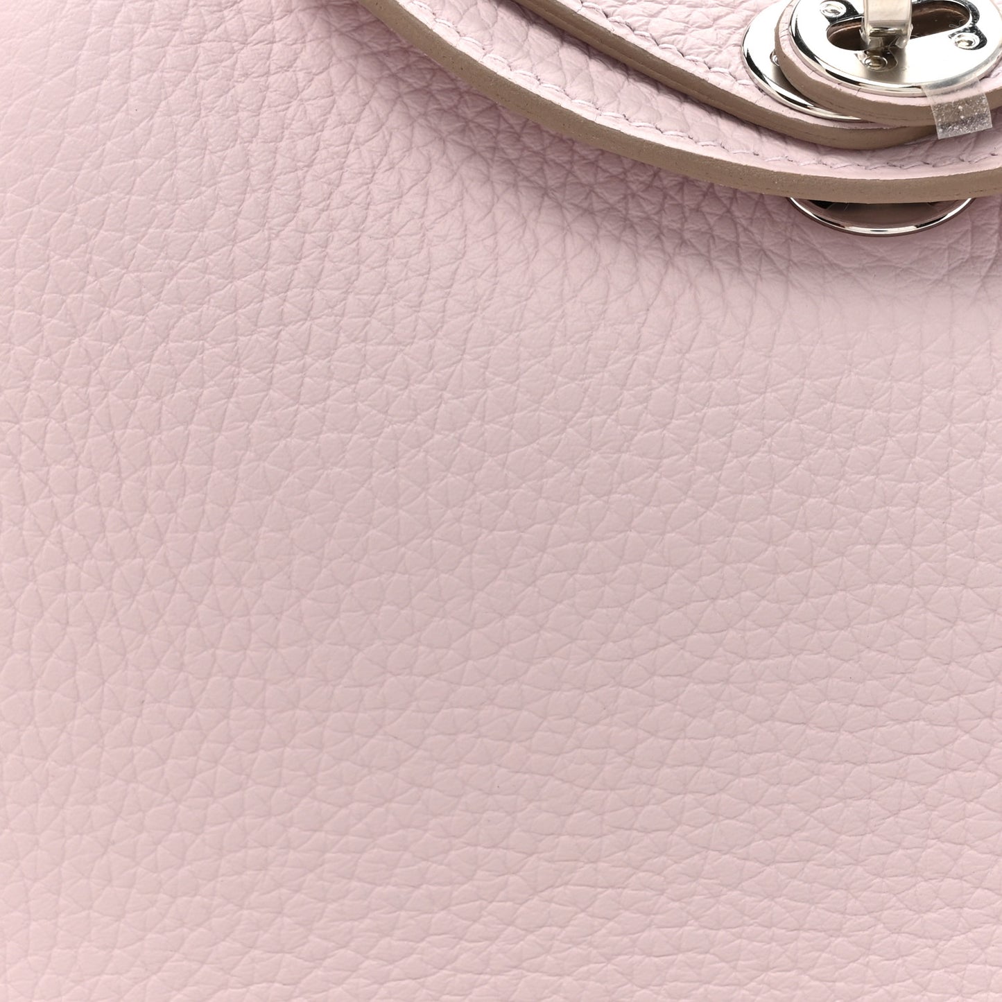Taurillon Clemence Verso Mini Lindy 20 Mauve Pale Mushroom
