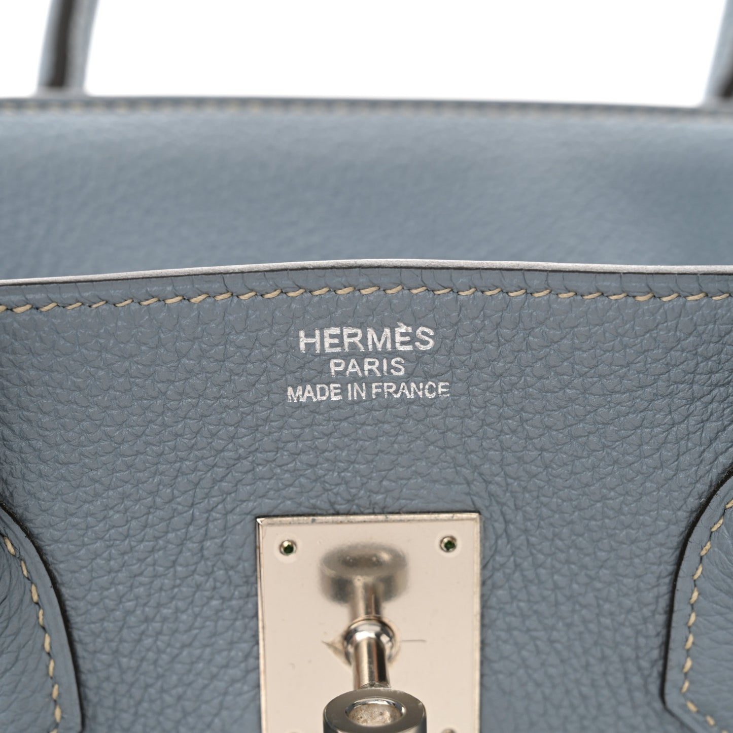 Togo BIRKIN 35 Bleu Lin