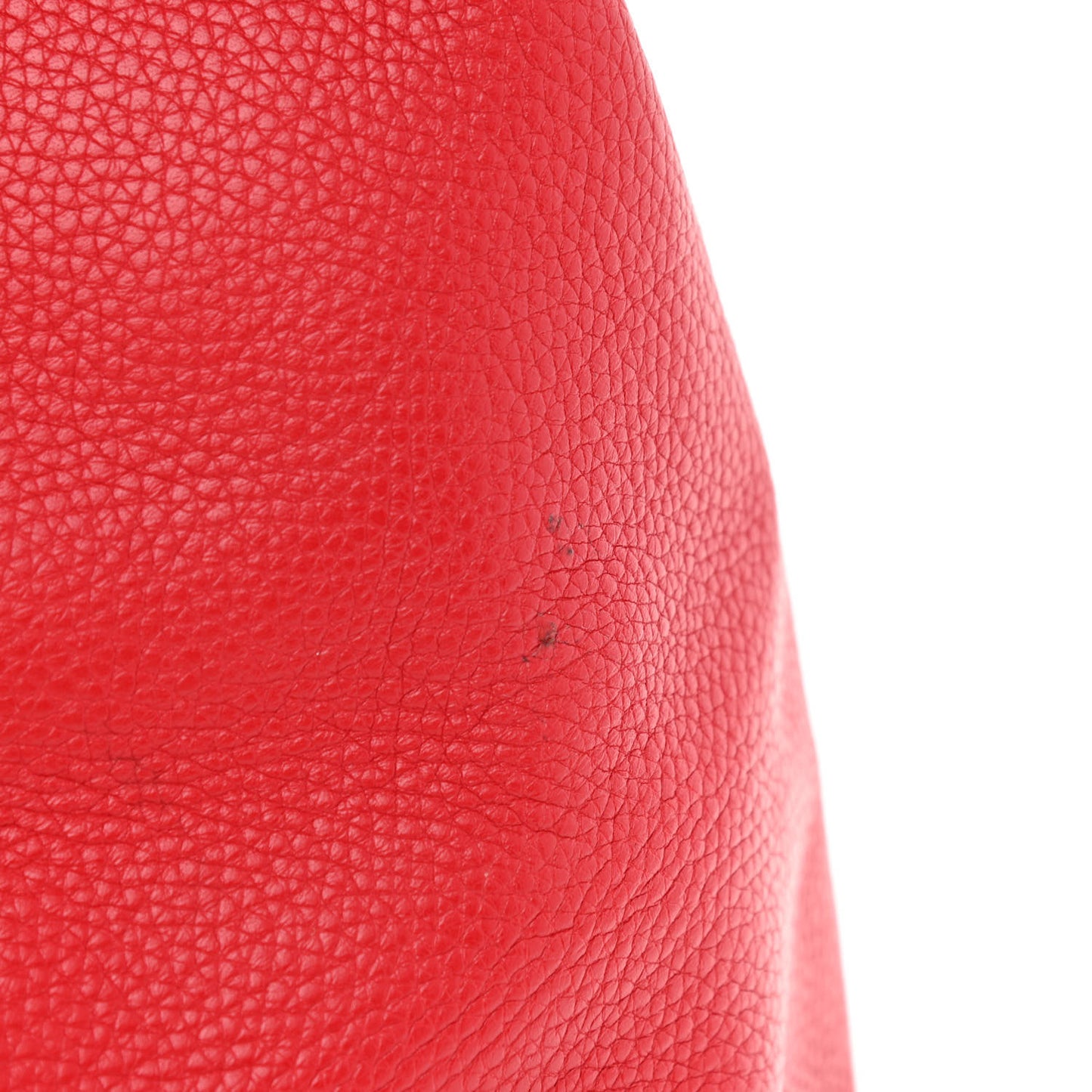 Cellarius Calfskin Medium Soho Chain Shoulder Bag Vibrant Red