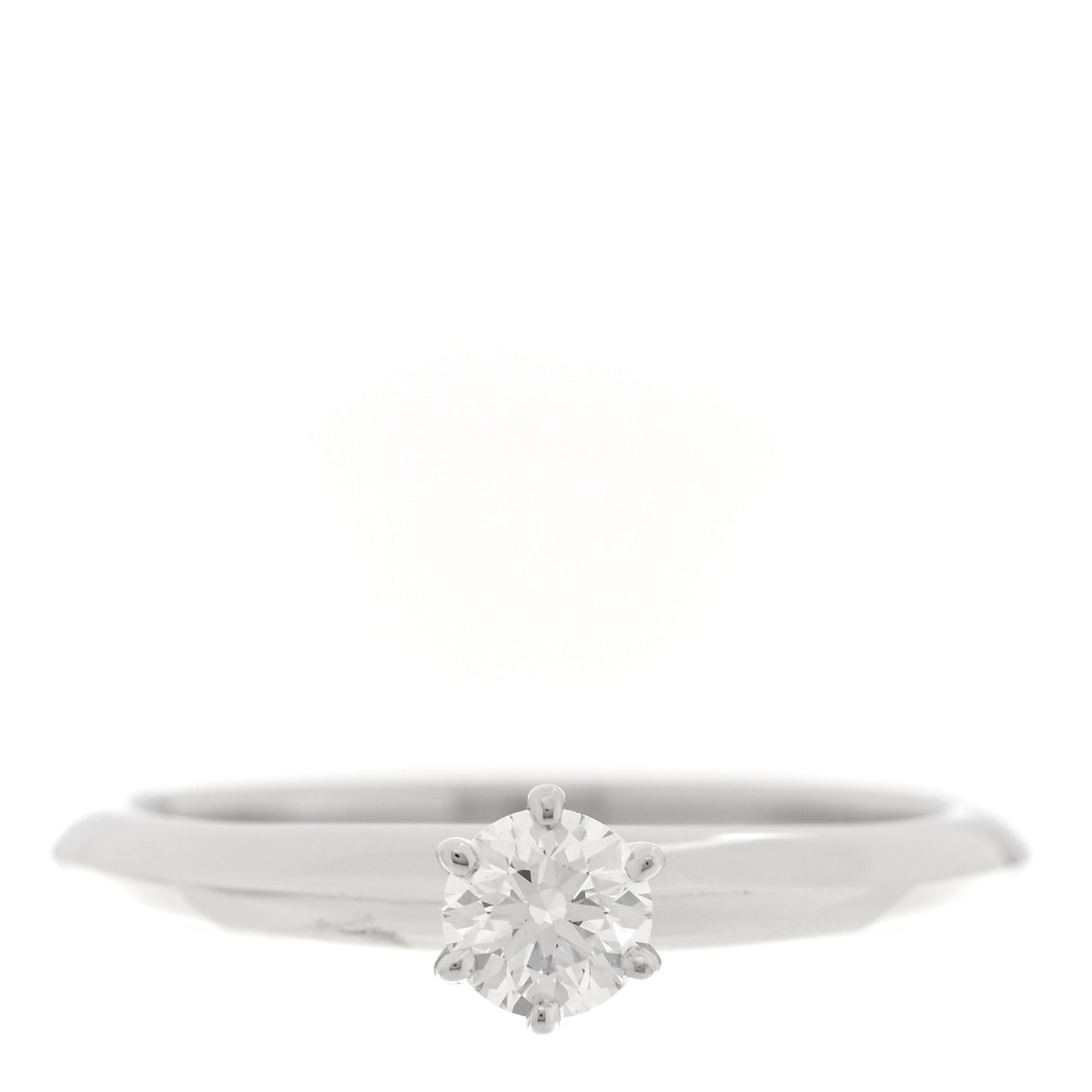 Platinum Diamond .22ct Solitaire Engagement Ring 47 4