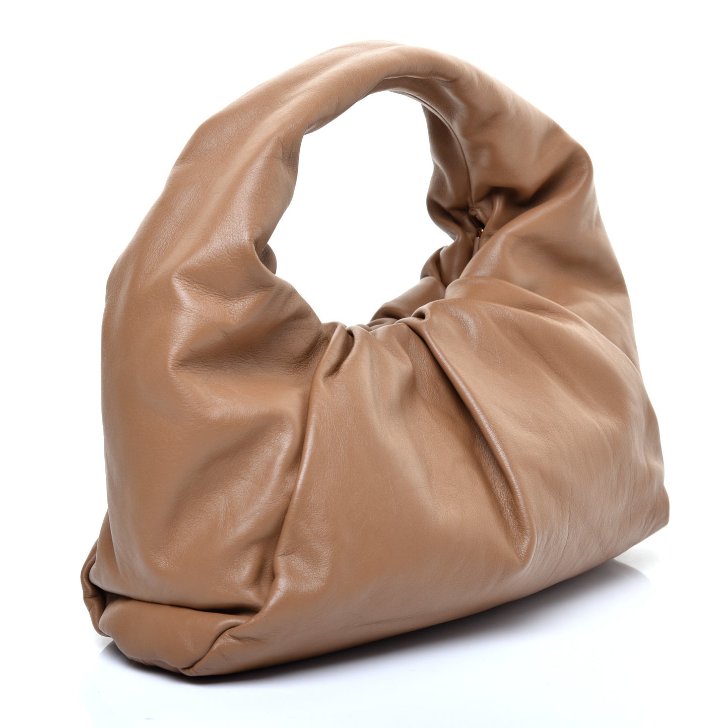 Smooth Butter Calfskin Small The Shoulder Pouch Cammello