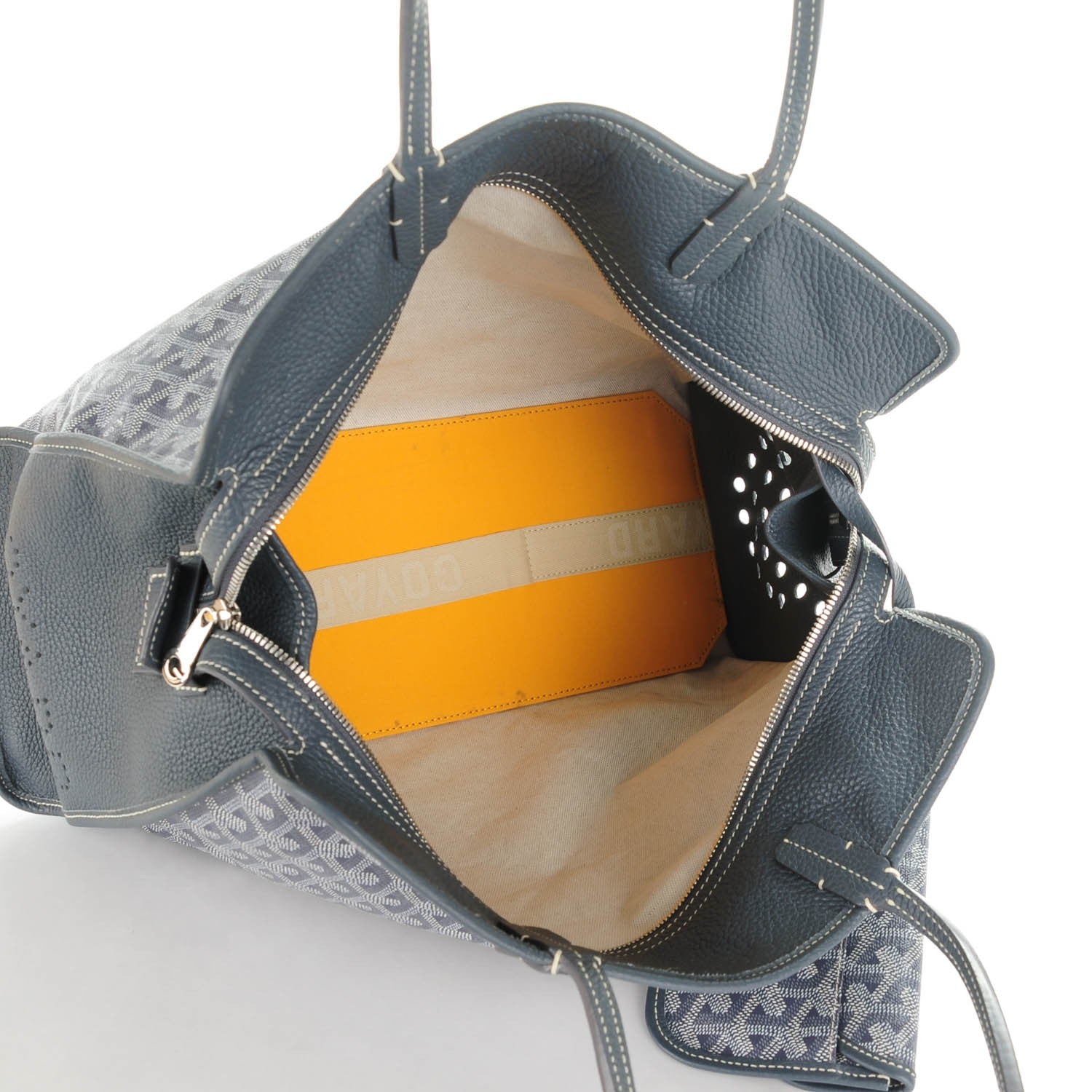 Goyard Goyardine Sac Hardy Pet Carrier PM Grey 6 of 8