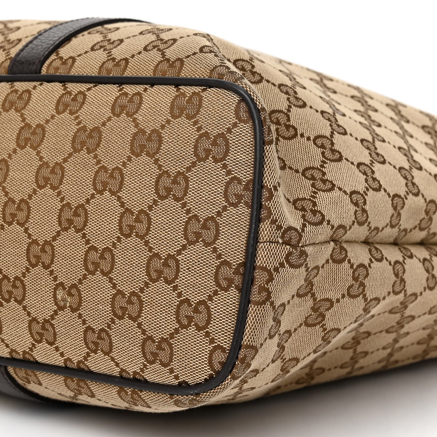GG Monogram Large Joy Tote Bag Dark Brown
