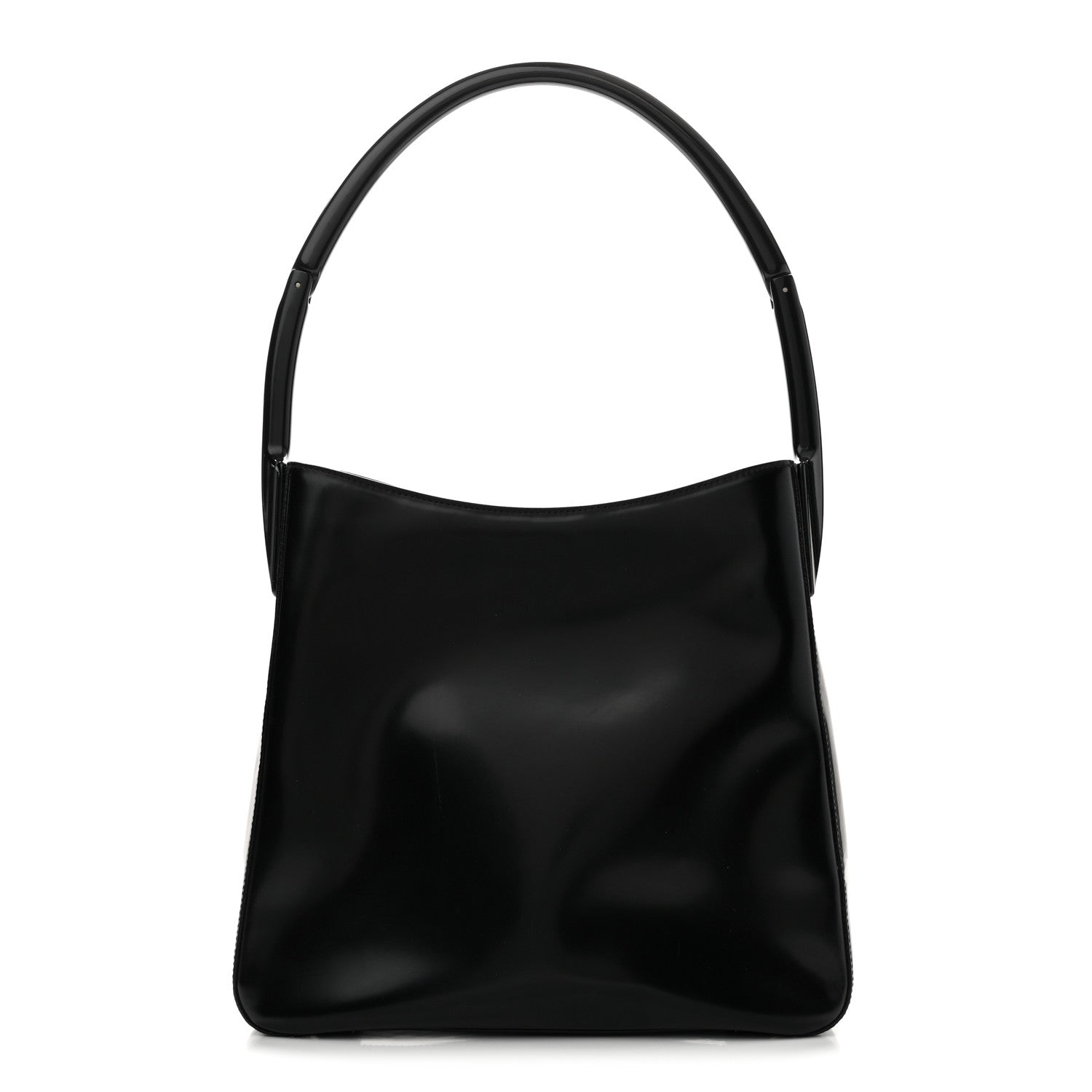 Prada Spazzolato Sport Top Handle Shoulder Bag Black 1922953