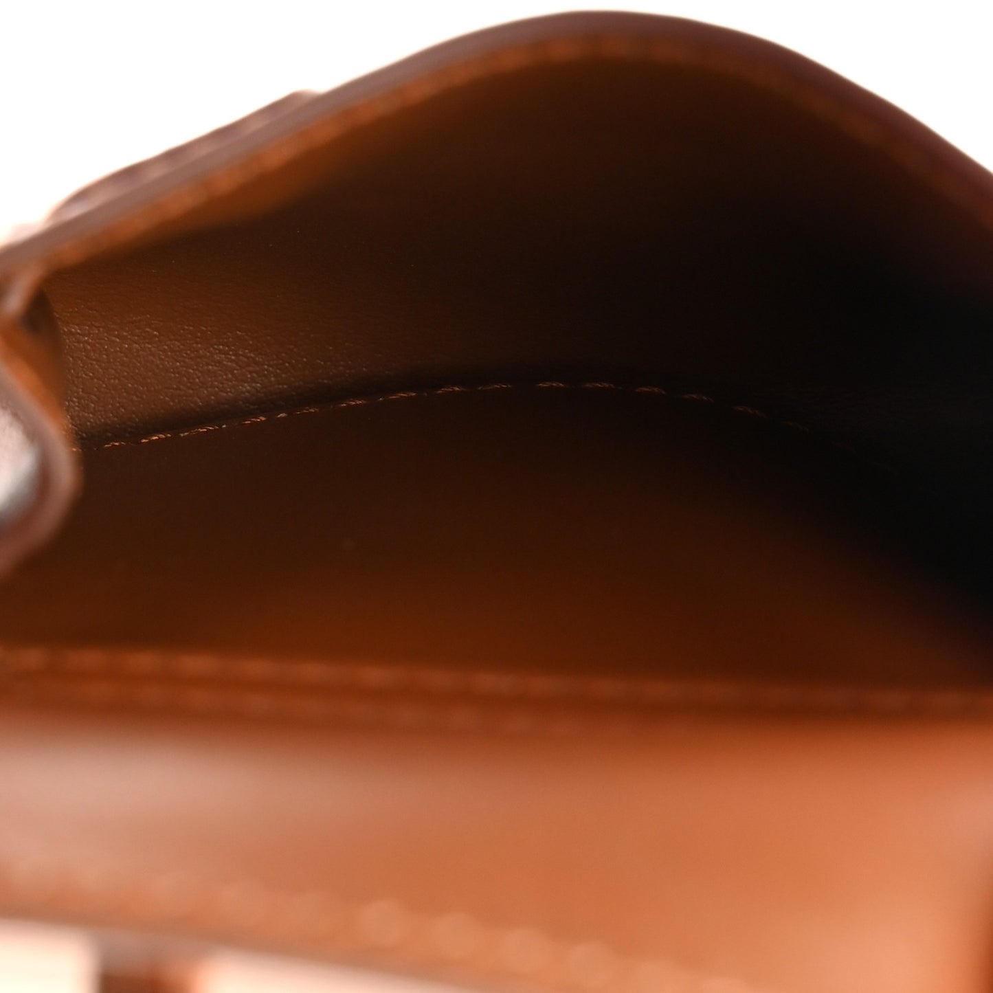 Calfskin Micro 58 Miss Sicily Satchel Brown