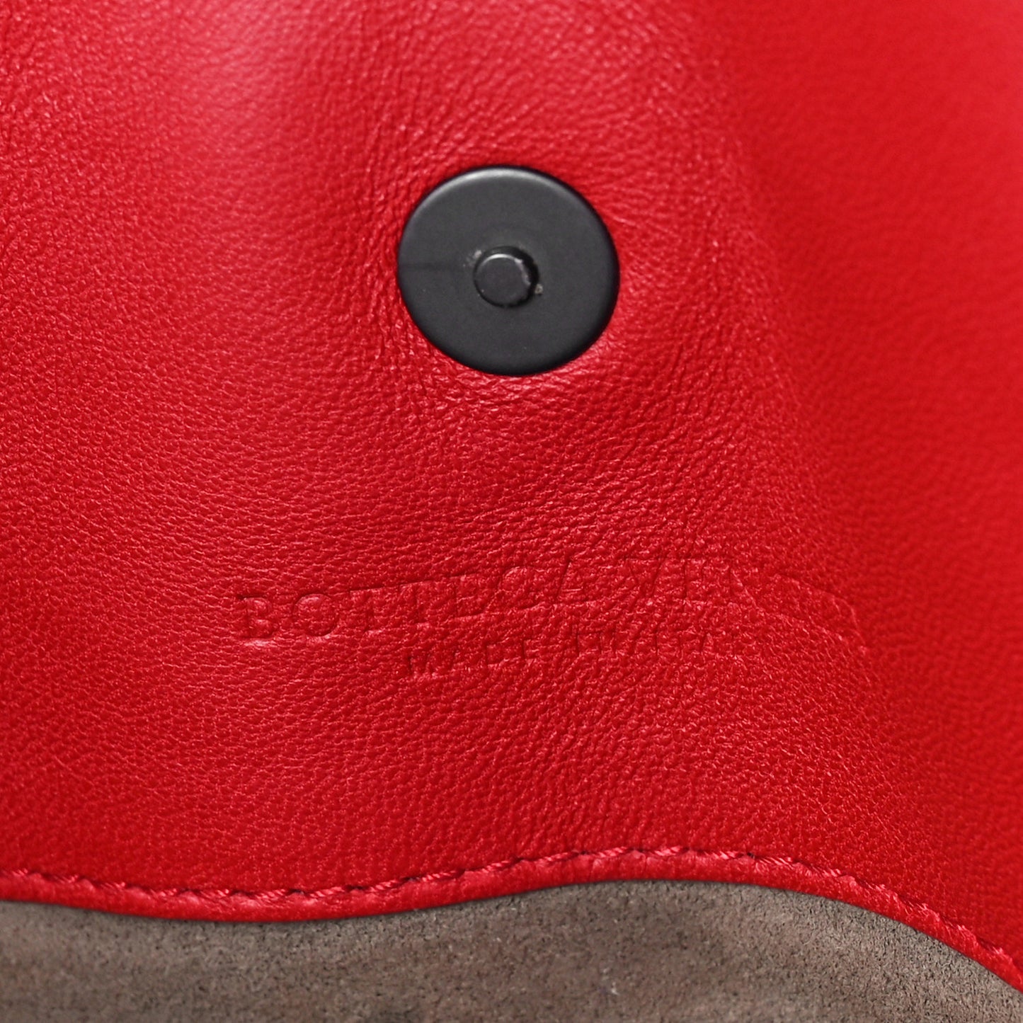 Nappa Intrecciato Medium Tote Red