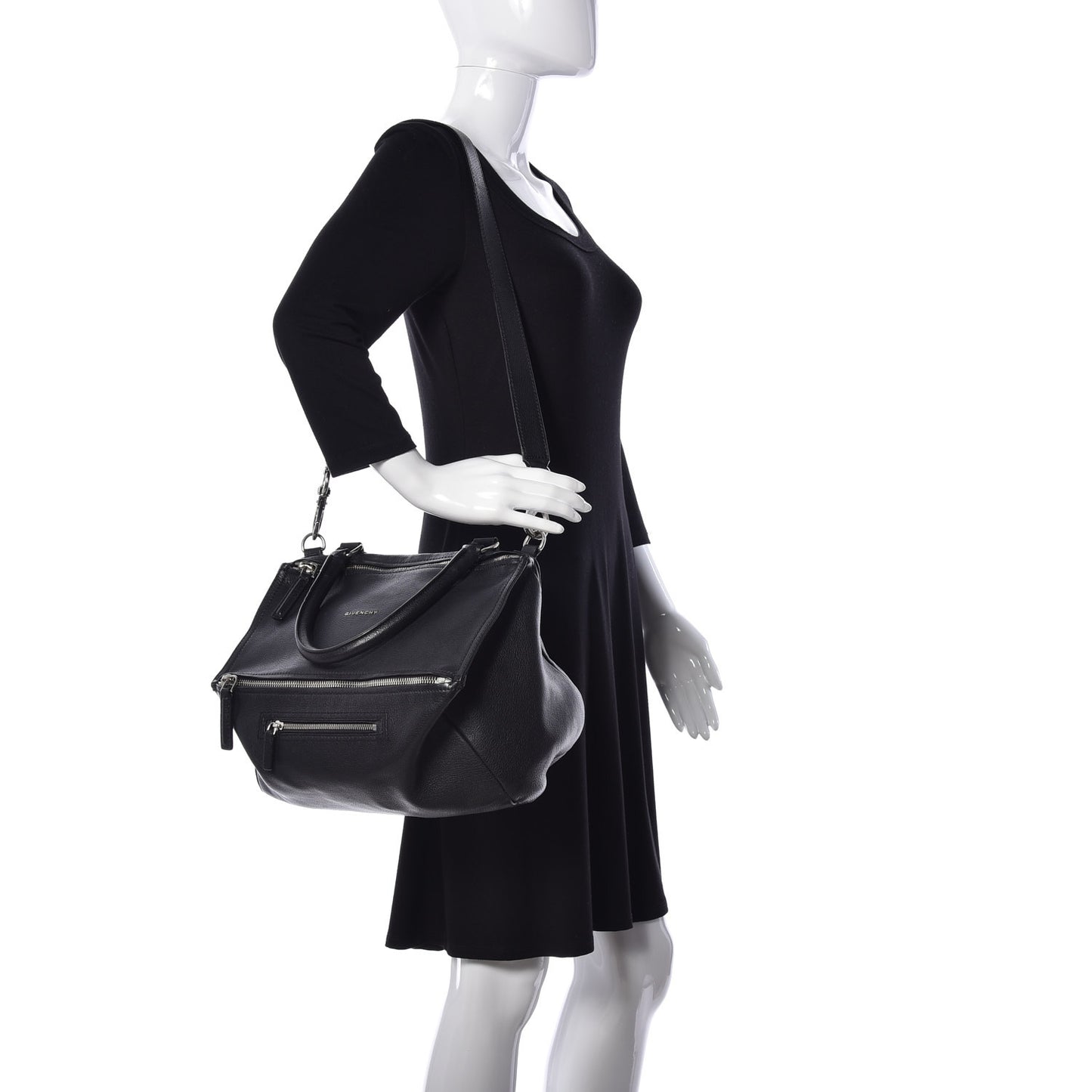 Sugar Goatskin Medium Pandora Black